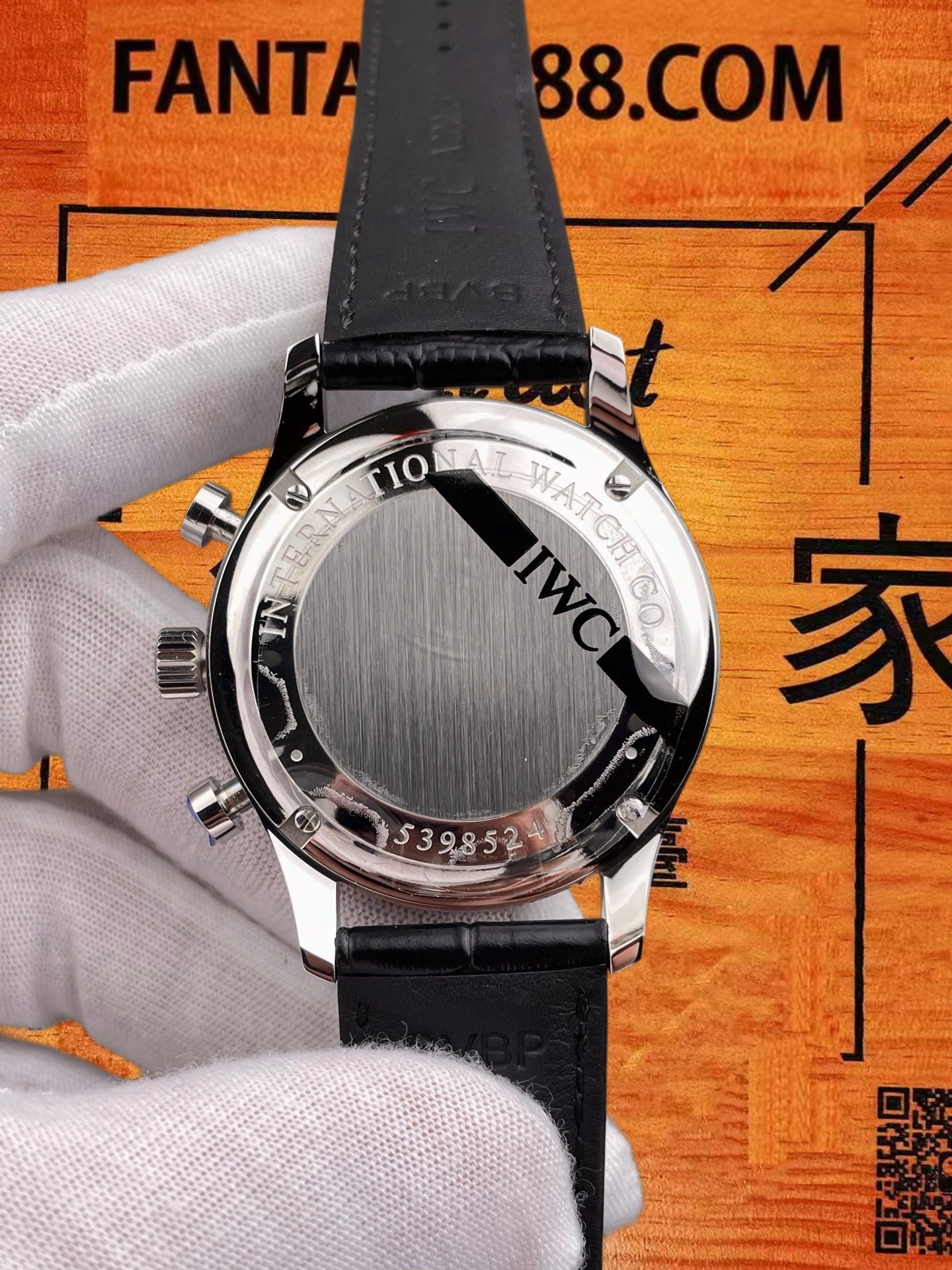 高仿IWC萬國-葡萄牙計時-藍盤密底-41mm-ZF廠 實拍 5