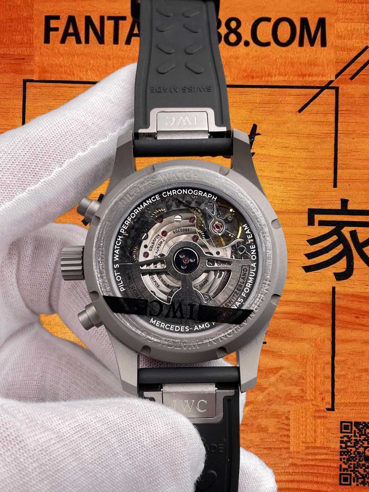 高仿IWC萬國-飛行員計時-黑盤-41mm-BLS廠 實拍 5