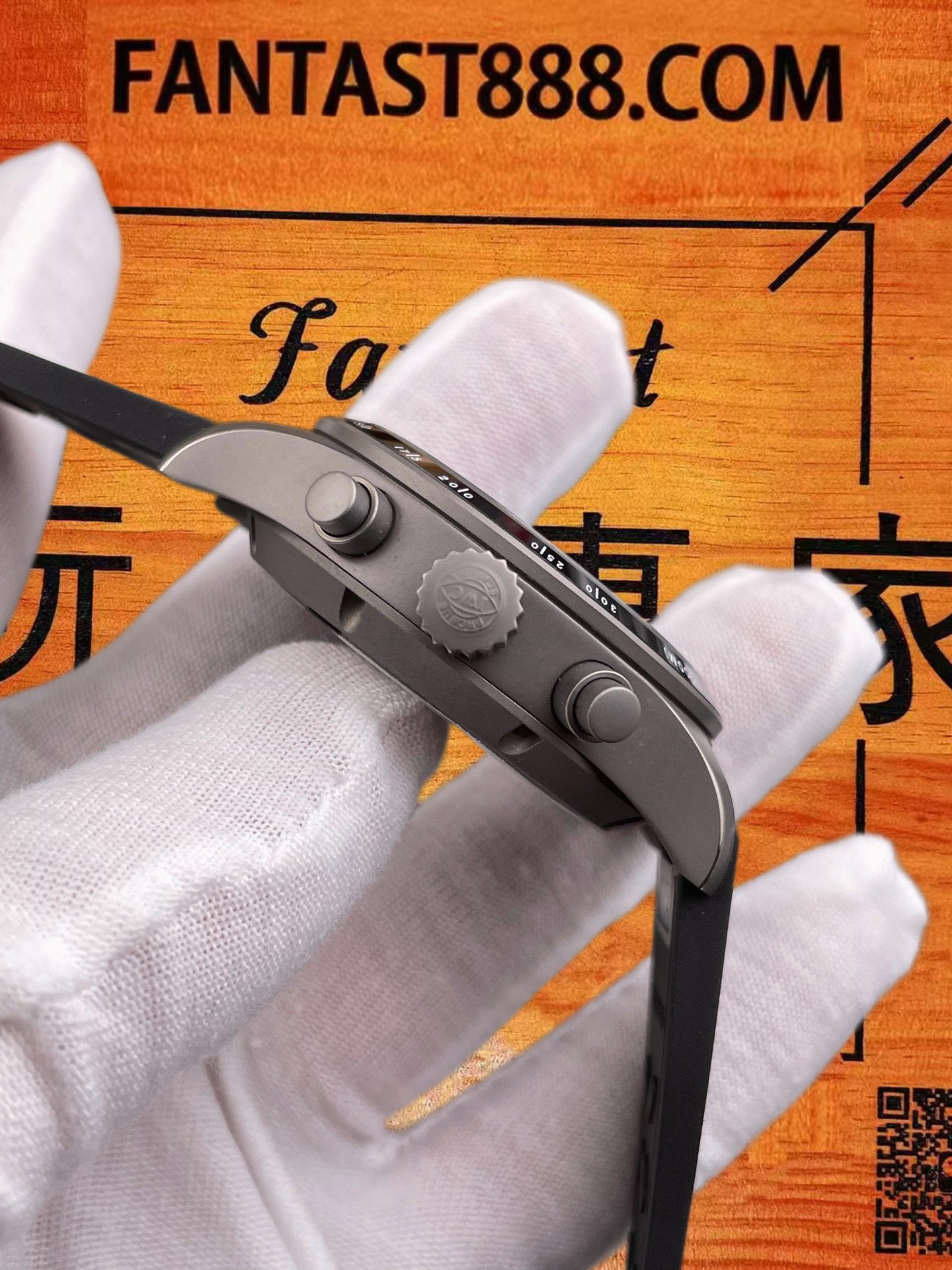 高仿IWC萬國-飛行員計時-黑盤-41mm-BLS廠 實拍 6