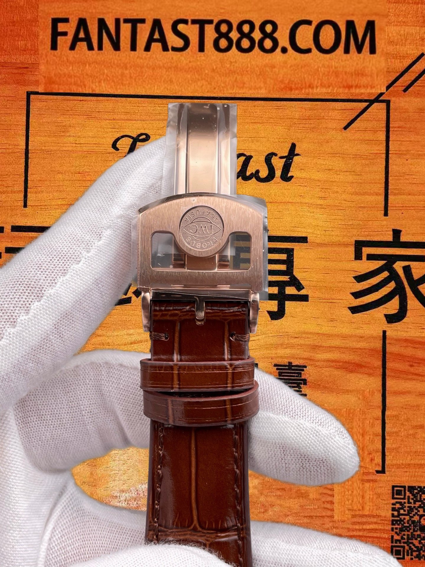 高仿IWC萬國-葡萄牙萬年曆-白盤玫瑰金-42mm-APS廠 實拍 7