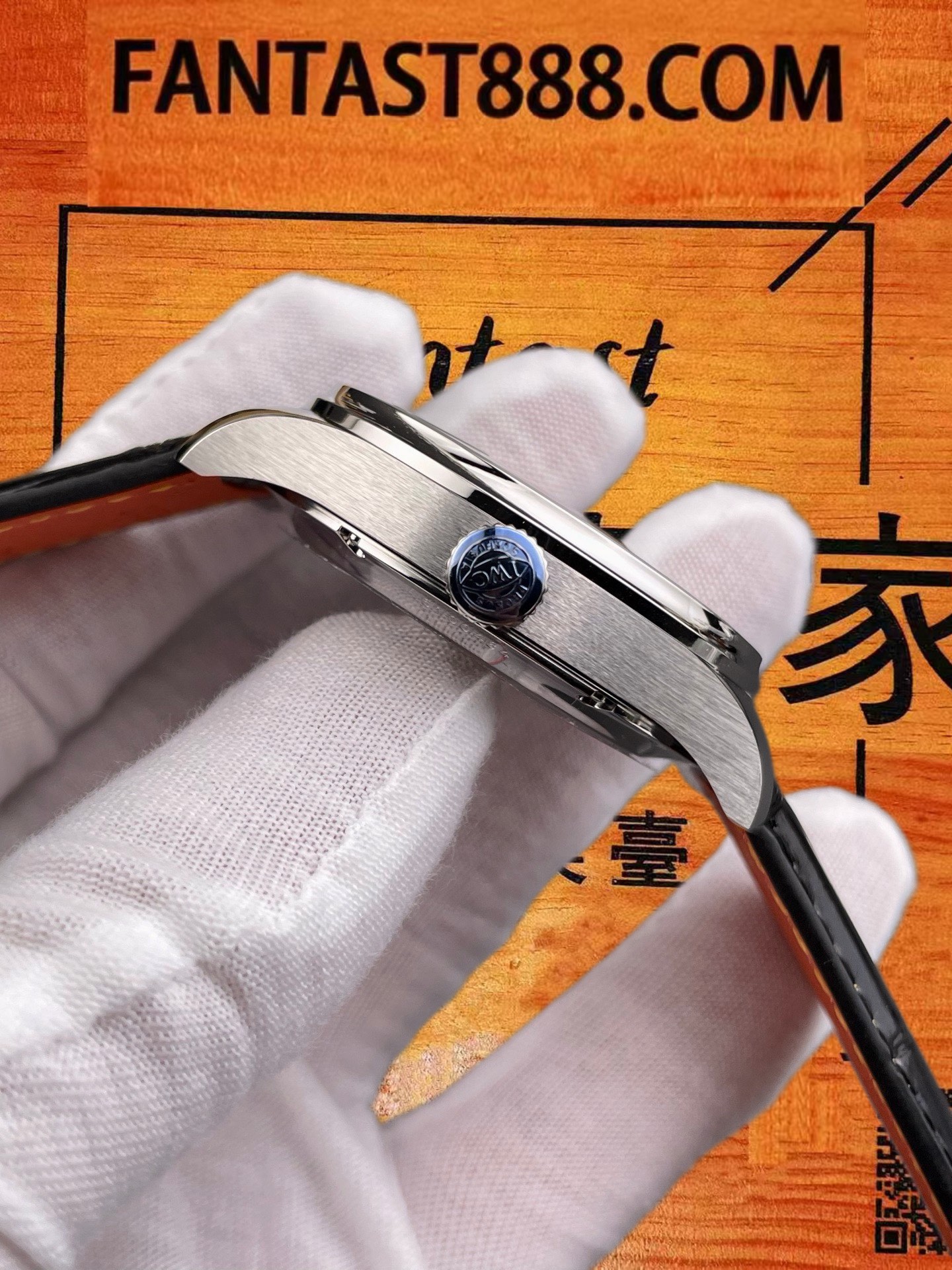 高仿IWC萬國-葡萄牙萬年曆-白盤鋼殼-42mm-APS廠 實拍 6