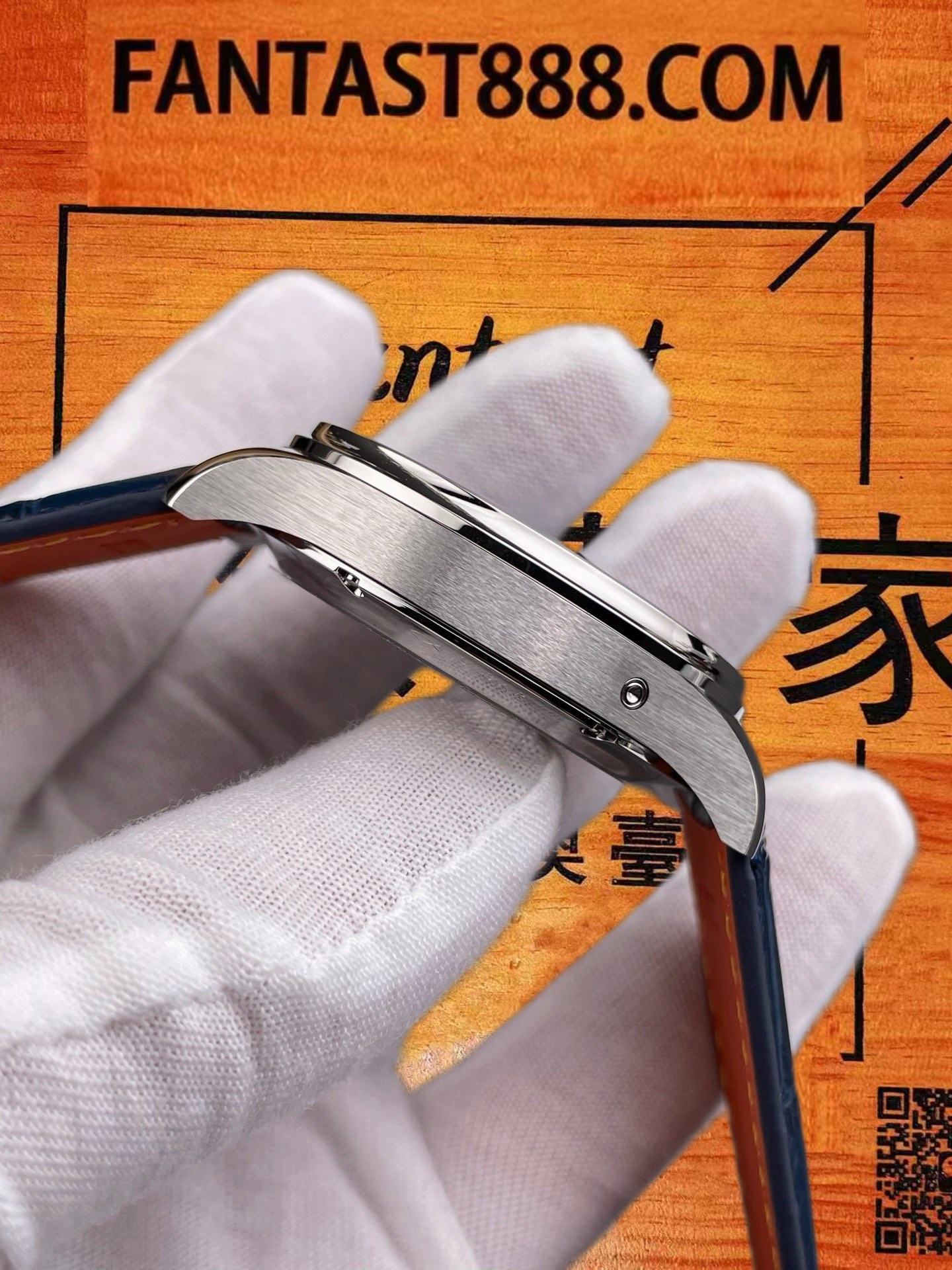 高仿IWC萬國-葡萄牙萬年曆-藍盤鋼殼-42mm-APS廠 實拍 4