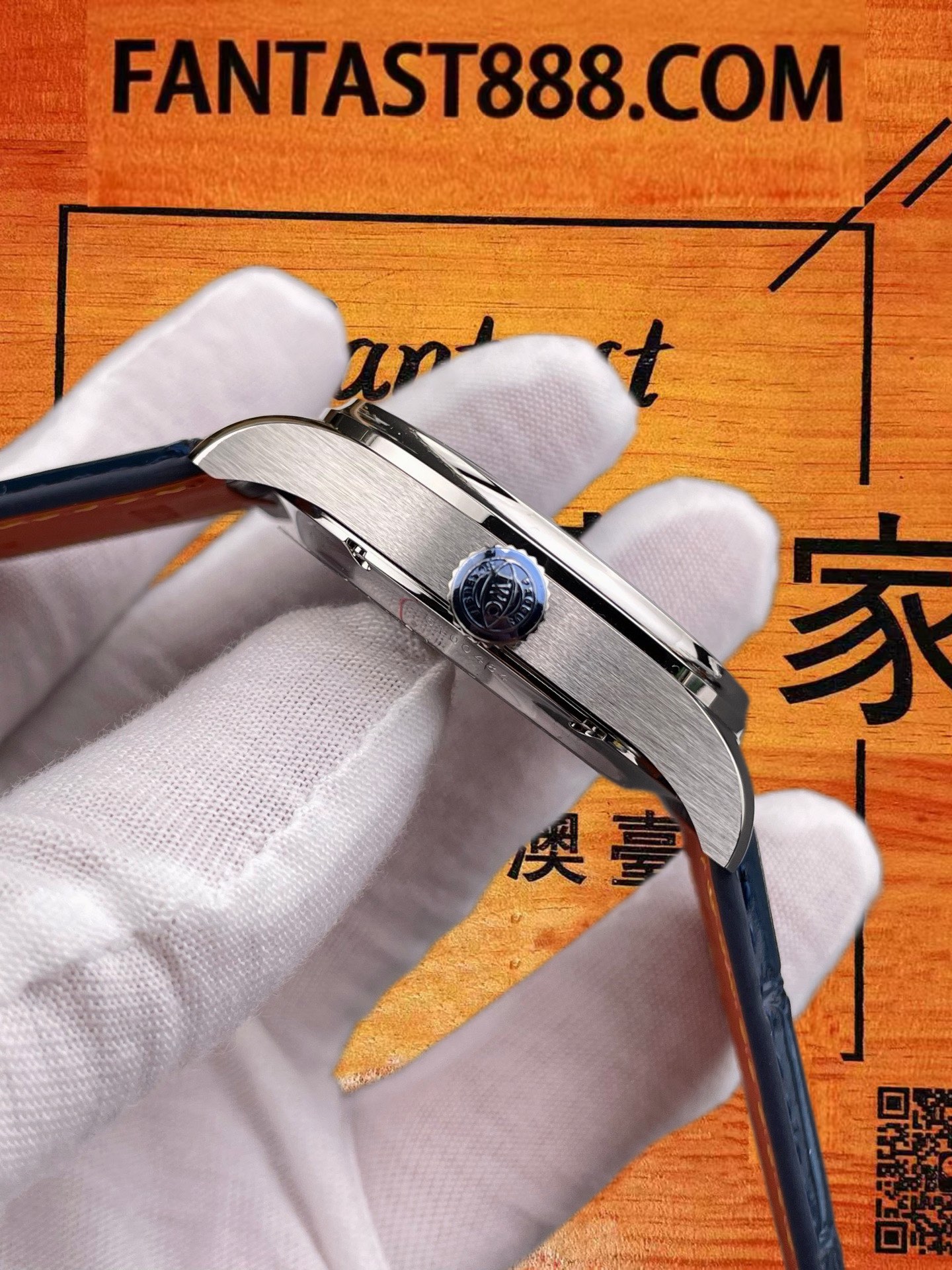 高仿IWC萬國-葡萄牙萬年曆-藍盤鋼殼-42mm-APS廠 實拍 6