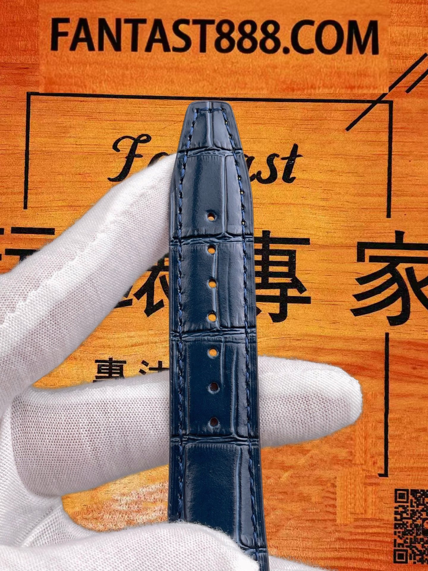 高仿IWC萬國-葡萄牙萬年曆-藍盤鋼殼-42mm-APS廠 實拍 8