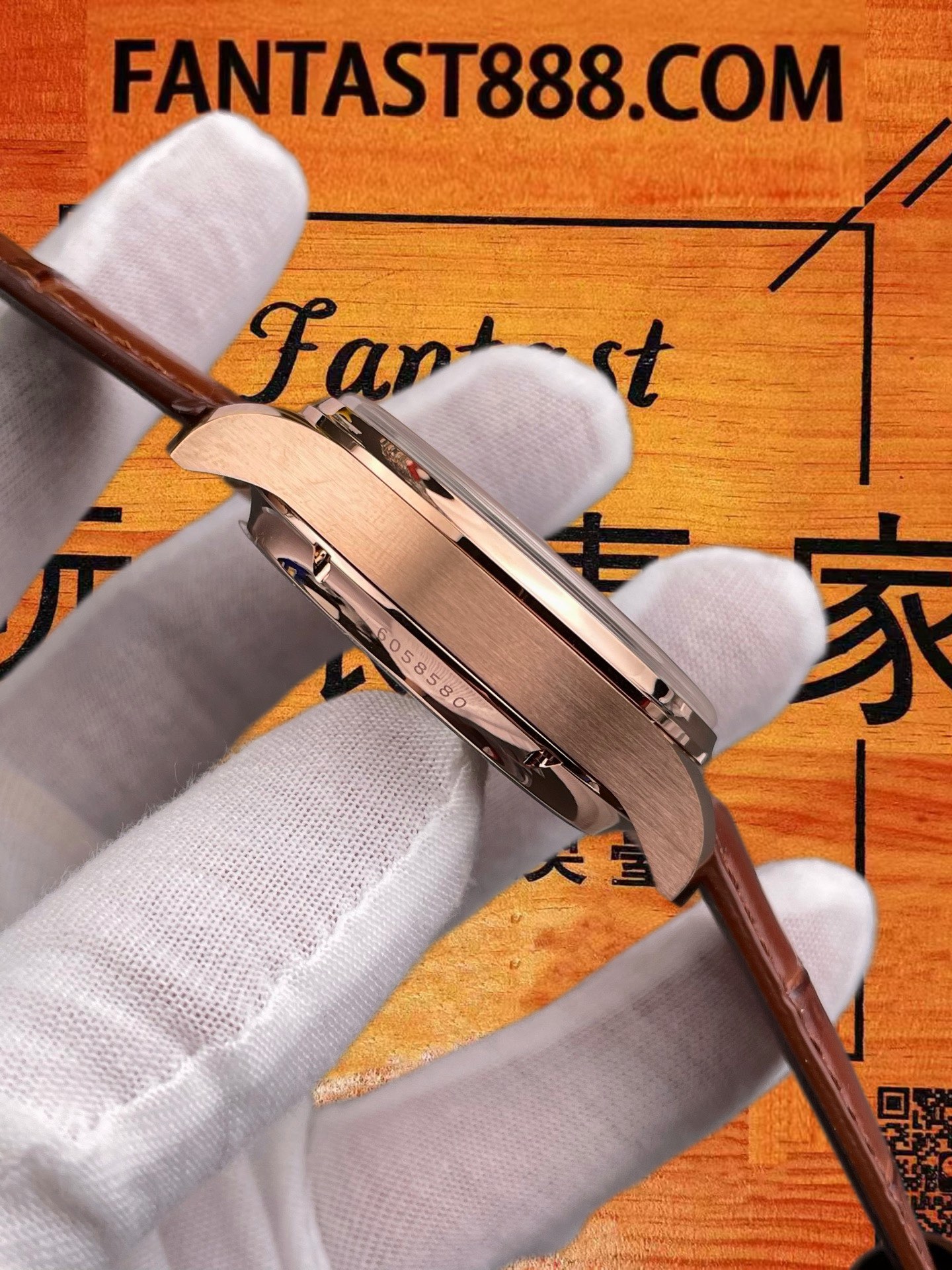 高仿IWC萬國-葡萄牙萬年曆-灰盤玫瑰金-42mm-APS廠 實拍 4
