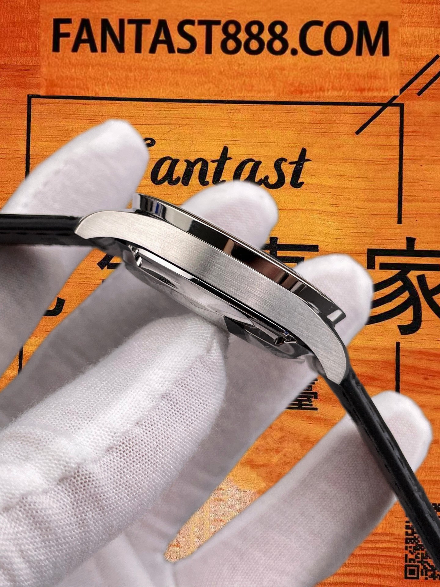 高仿IWC萬國-葡萄牙計時-黑盤透底-41mm-AZ廠 實拍 4