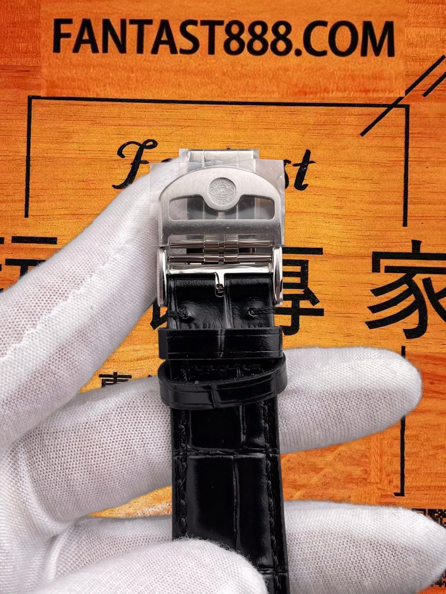 高仿IWC萬國-葡萄牙計時-黑盤透底-41mm-AZ廠 實拍 7