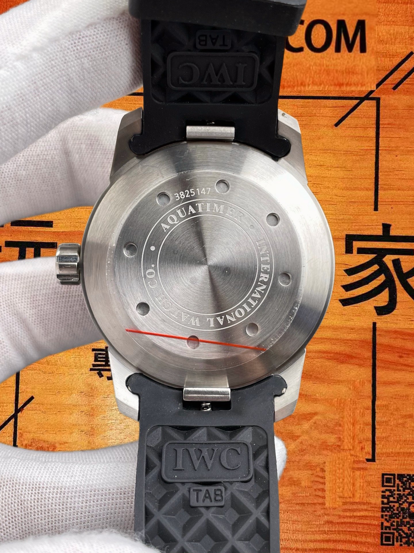 高仿IWC萬國-海洋時計-四分之一白-42mm-IWC廠 實拍 5