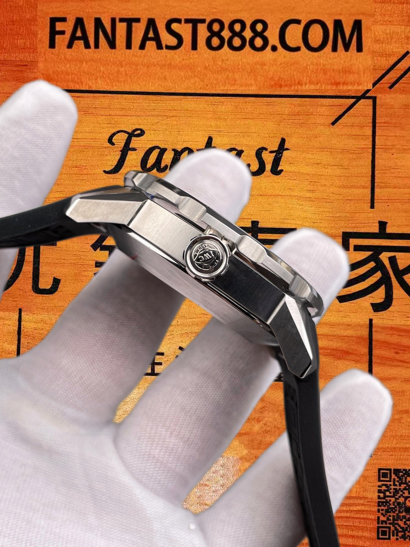 高仿IWC萬國-海洋時計-四分之一白-42mm-IWC廠 實拍 6