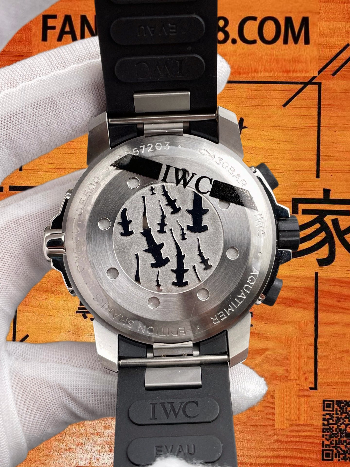 高仿IWC萬國-海洋時計-鯊魚特別版-44mm-APS廠 實拍 5