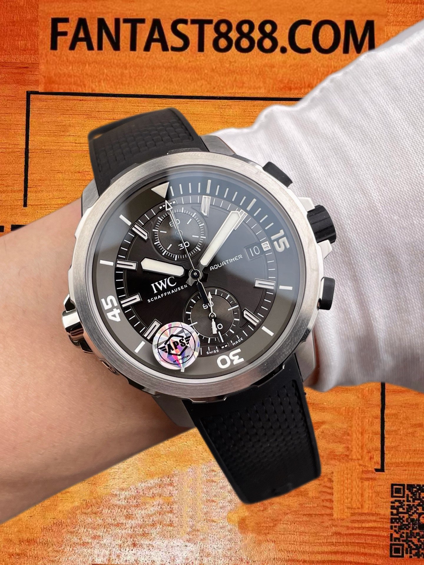 高仿IWC萬國-海洋時計-鯊魚特別版-44mm-APS廠 實拍 9