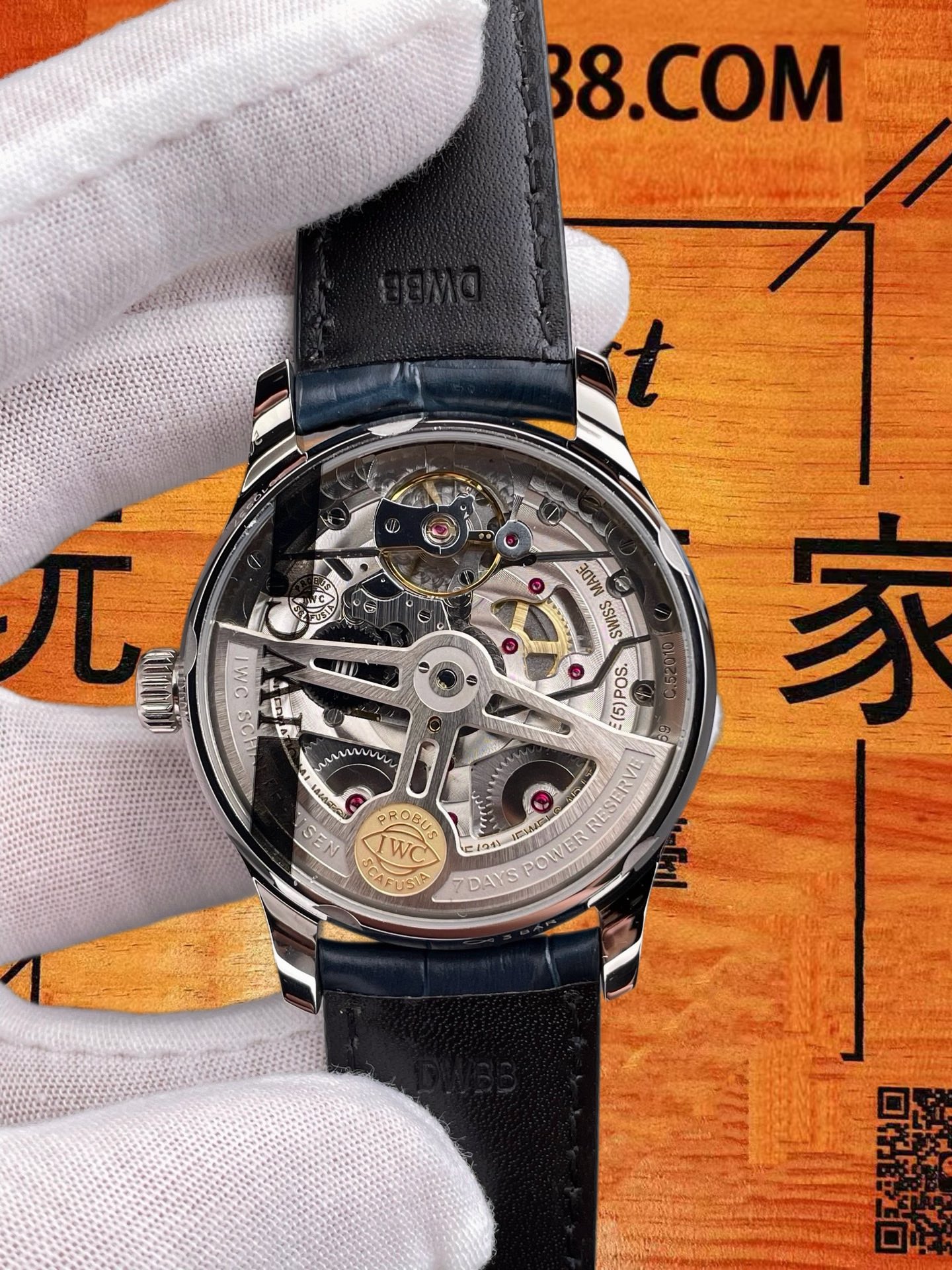 高仿IWC萬國-葡萄牙七日鏈-熊貓盤-42mm-AZ廠 實拍 5