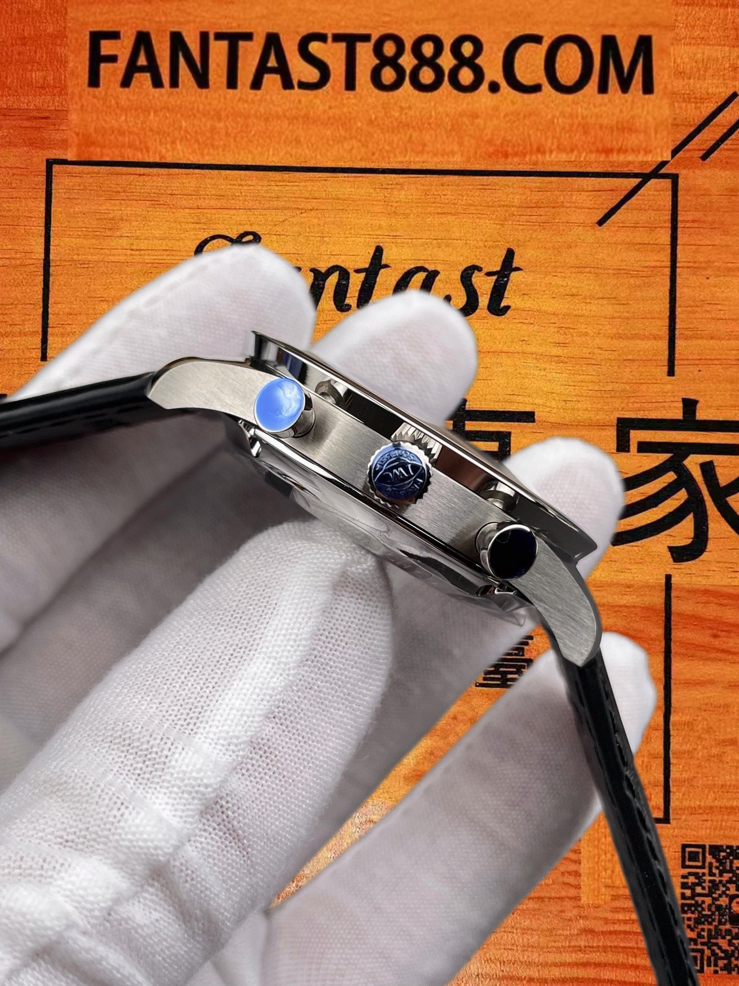 高仿IWC萬國-葡萄牙計時-綠盤透底-41mm-AZ廠 實拍 6