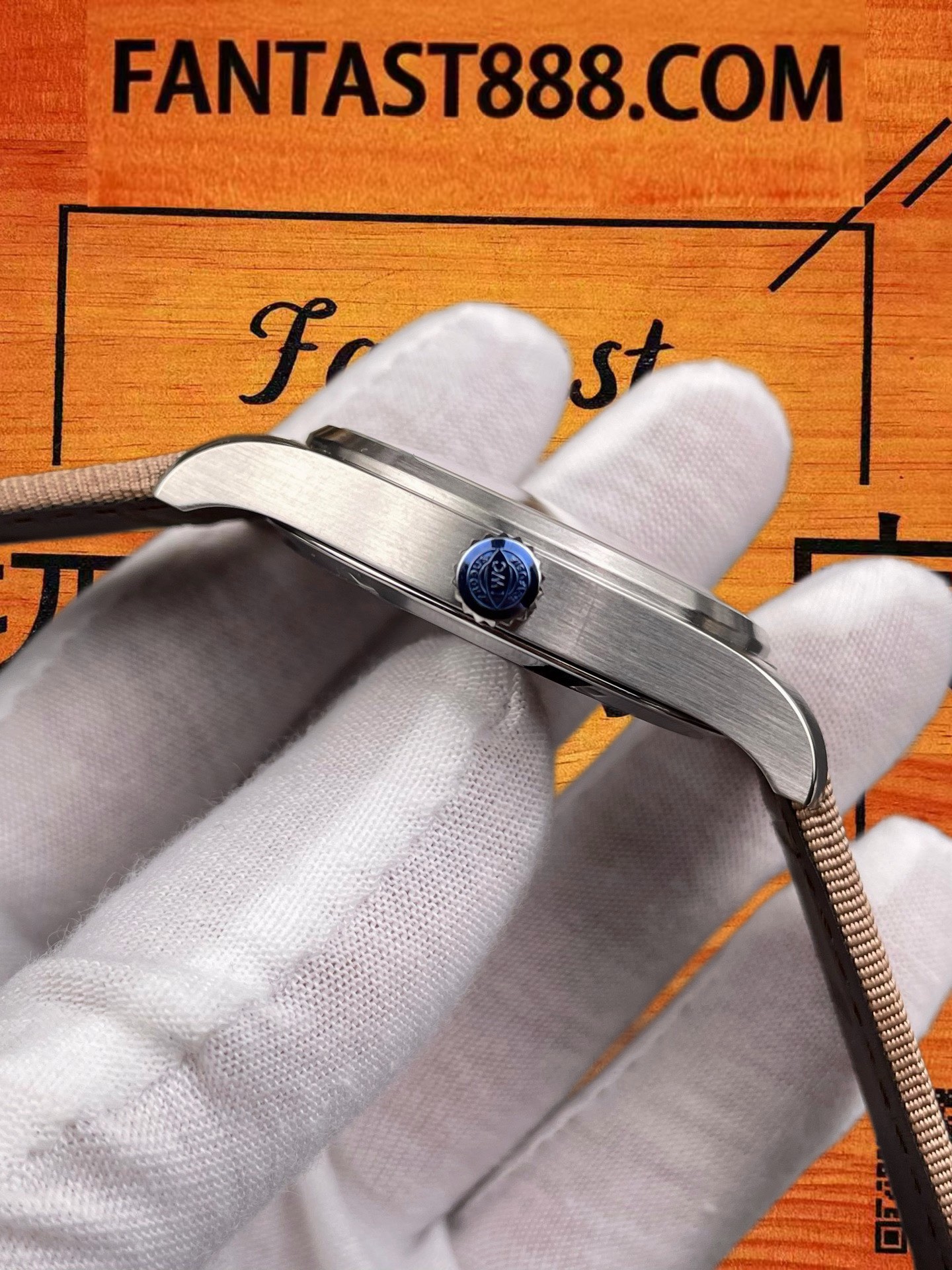 高仿IWC萬國-飛行員馬克十八-白盤-40mm-V7廠-2892機 實拍 6