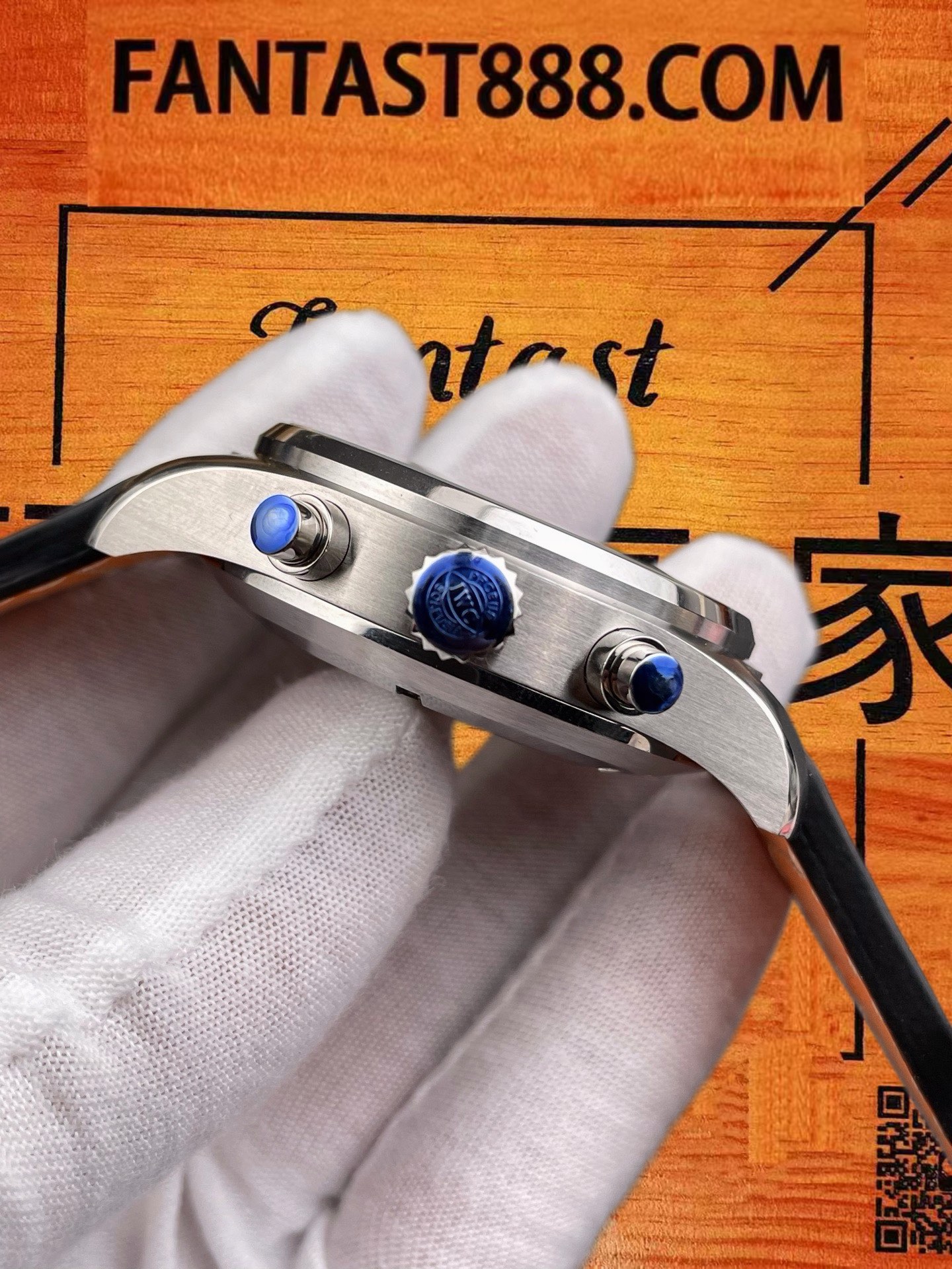 高仿IWC萬國-飛行員小王子計時-藍盤-41mm-AZ廠-7750機 實拍 6