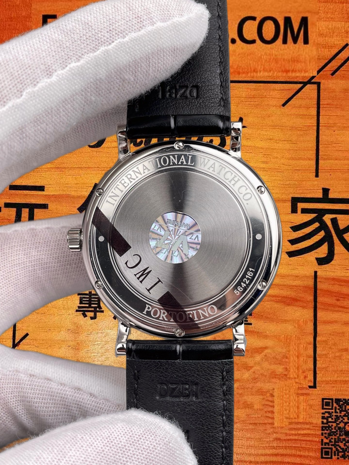高仿IWC萬國-波濤菲諾-紅60白盤-40mm-V7廠-2892機 實拍 5