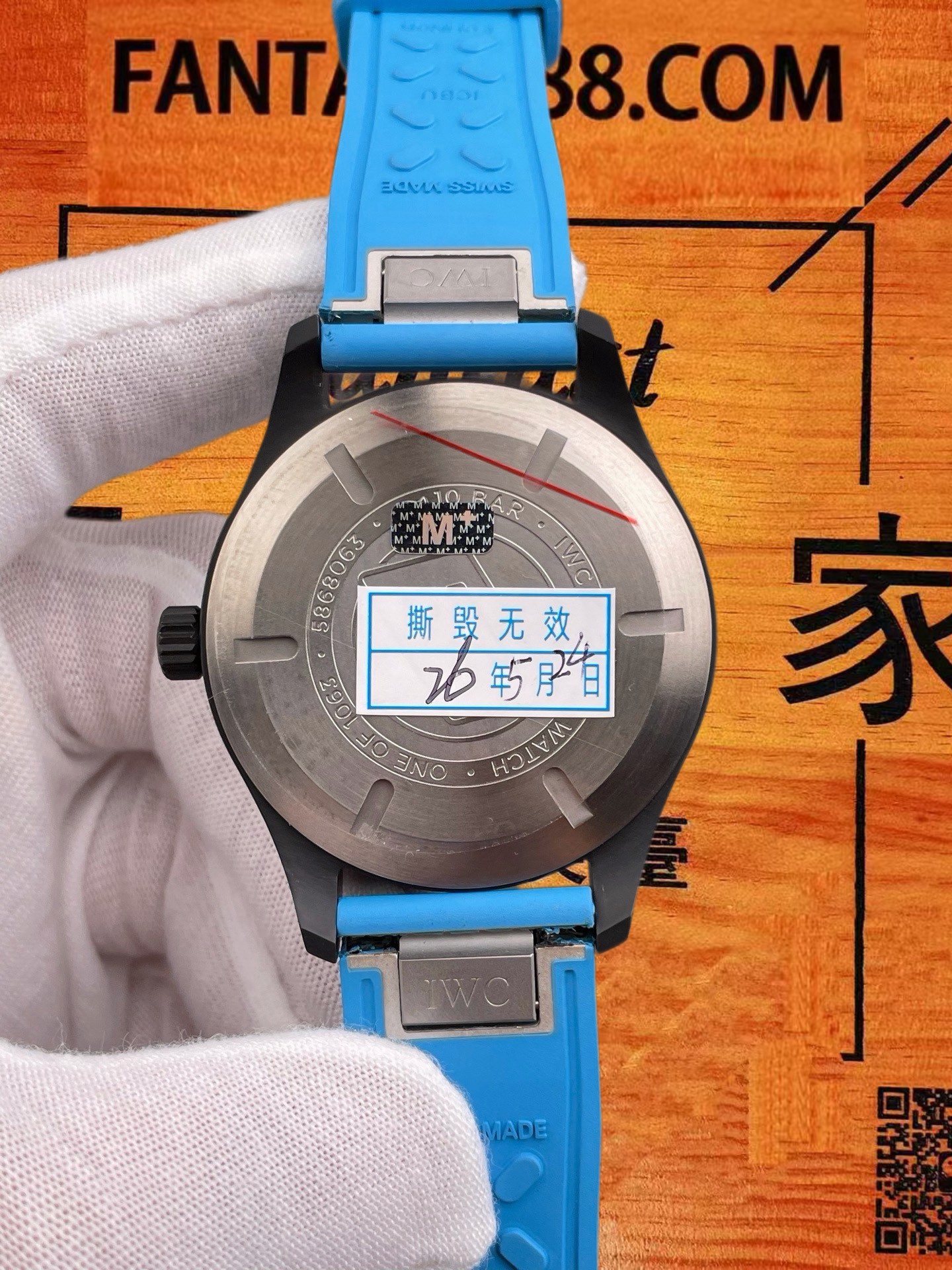 高仿IWC萬國-飛行員F63賽車紀念版-41mm-M+廠-9015機 實拍 5