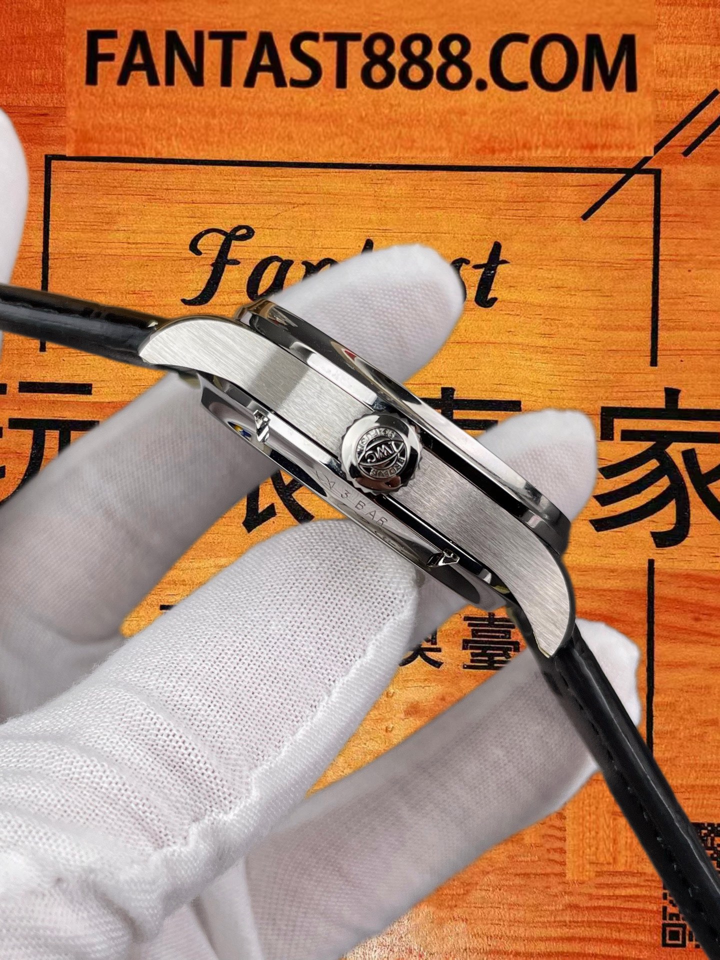 高仿IWC萬國-葡萄牙年曆-綠盤鋼殼-44mm-V7廠-IW503501 實拍 6