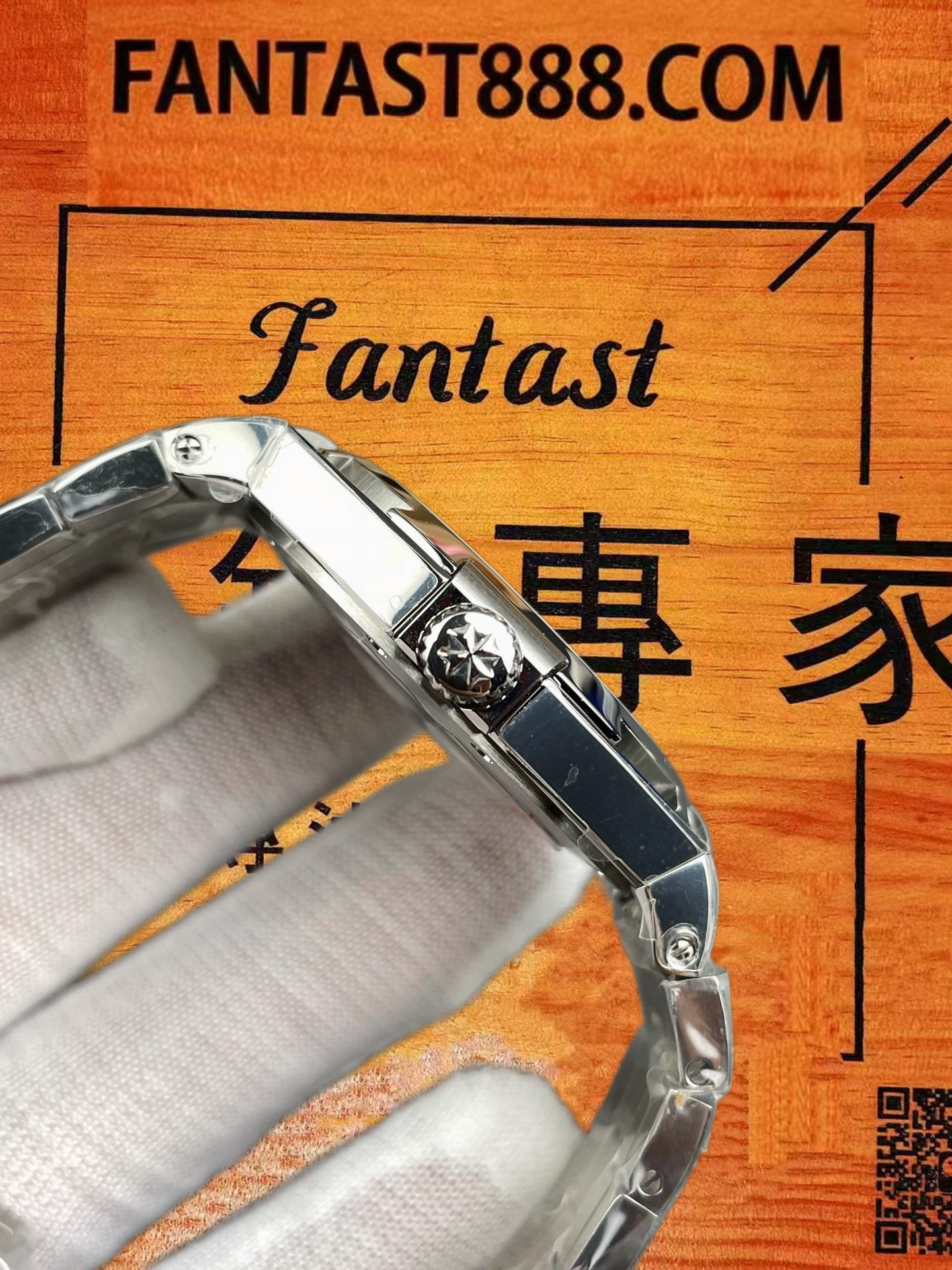 高仿江詩丹頓縱橫四海47040白盤復刻腕錶實拍圖6
