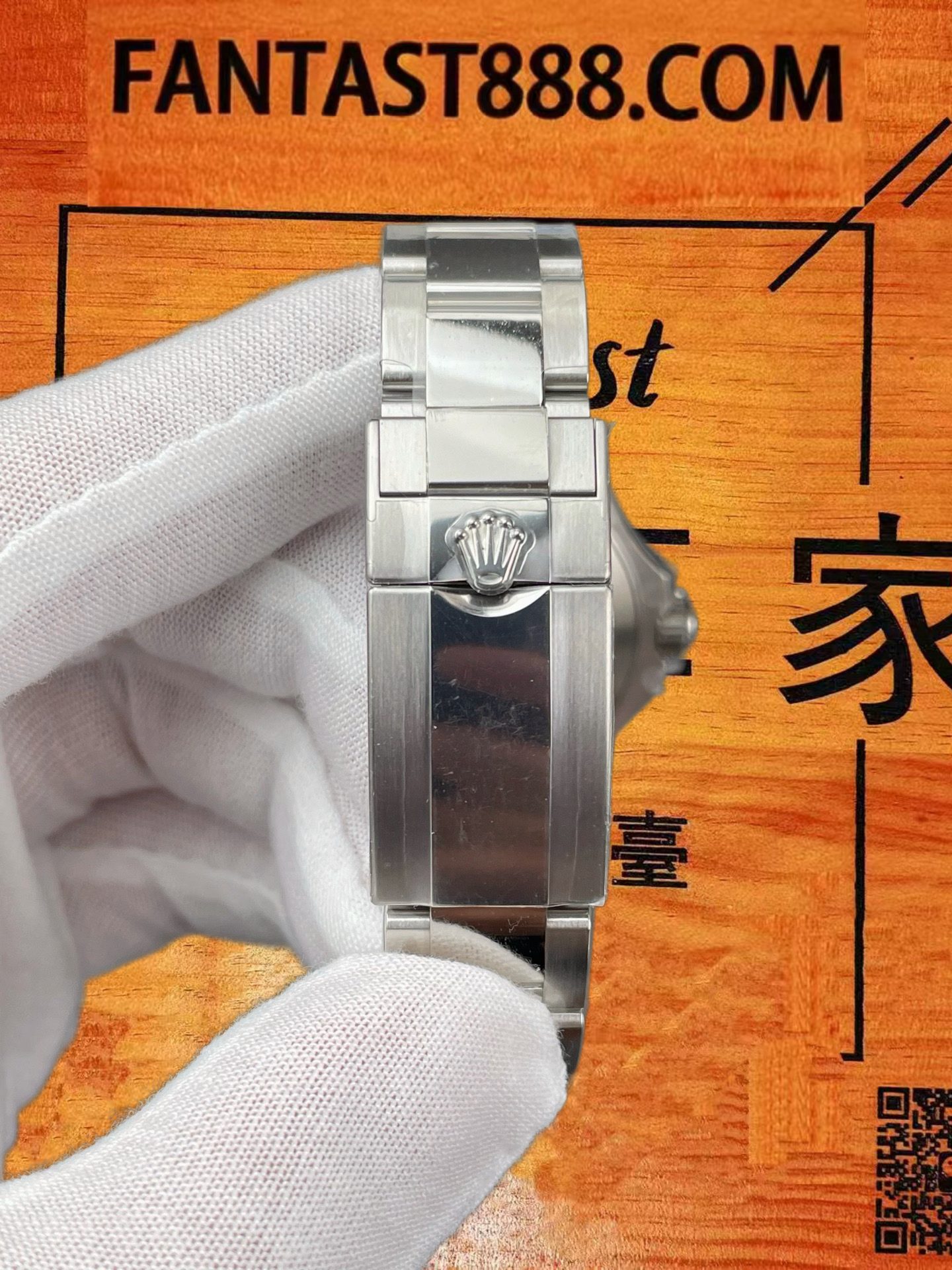 高仿RC廠配重間金水鬼復刻腕錶實拍圖1