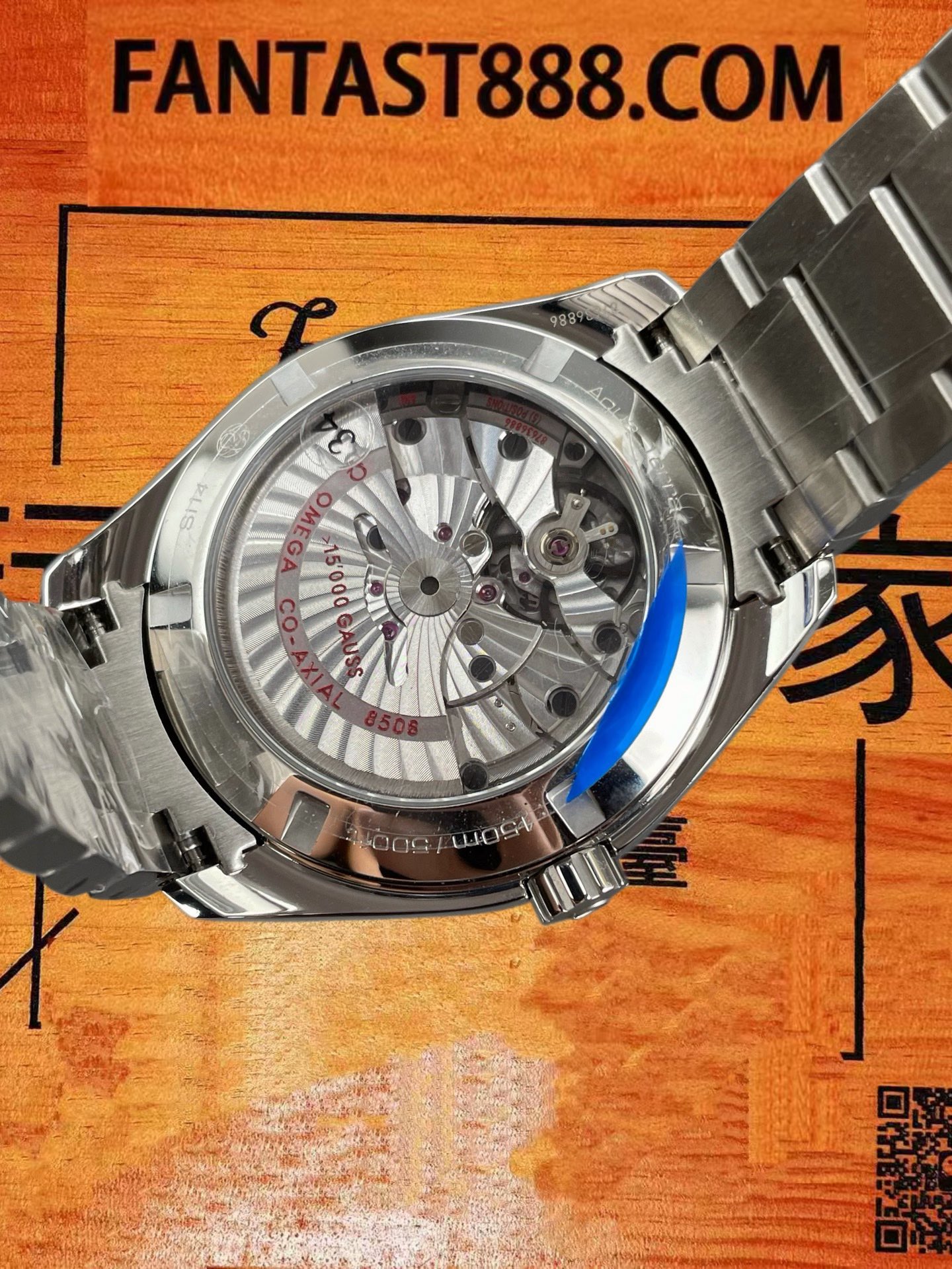 高仿歐米茄-海馬150米Aqua Terra-大黃蜂-黑盤黃針-41mm-8900機芯-VS廠 實拍 5