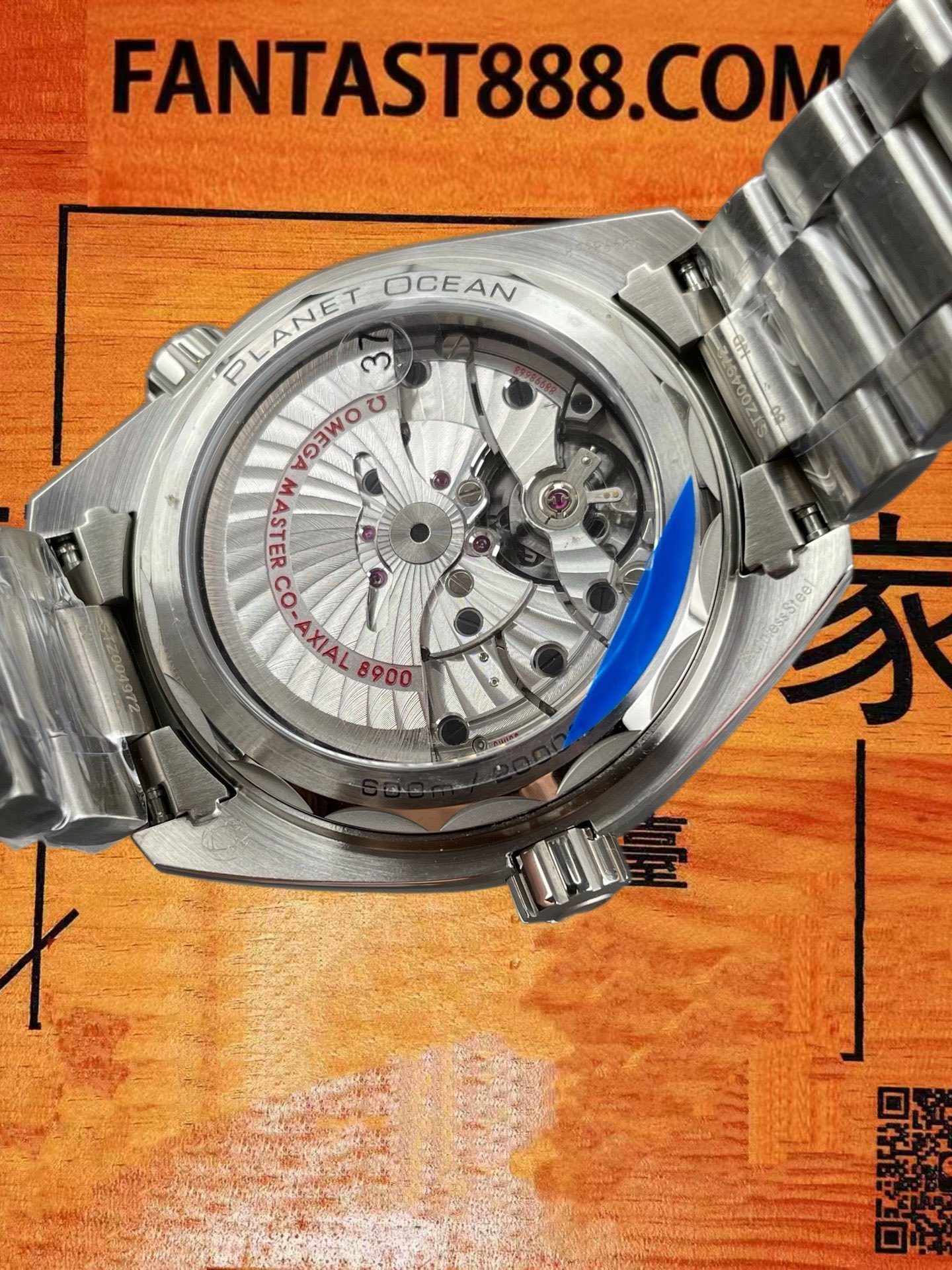 高仿歐米茄-海馬600米Planet Ocean-黑盤-43.5mm-8900機芯-VS廠 實拍 5