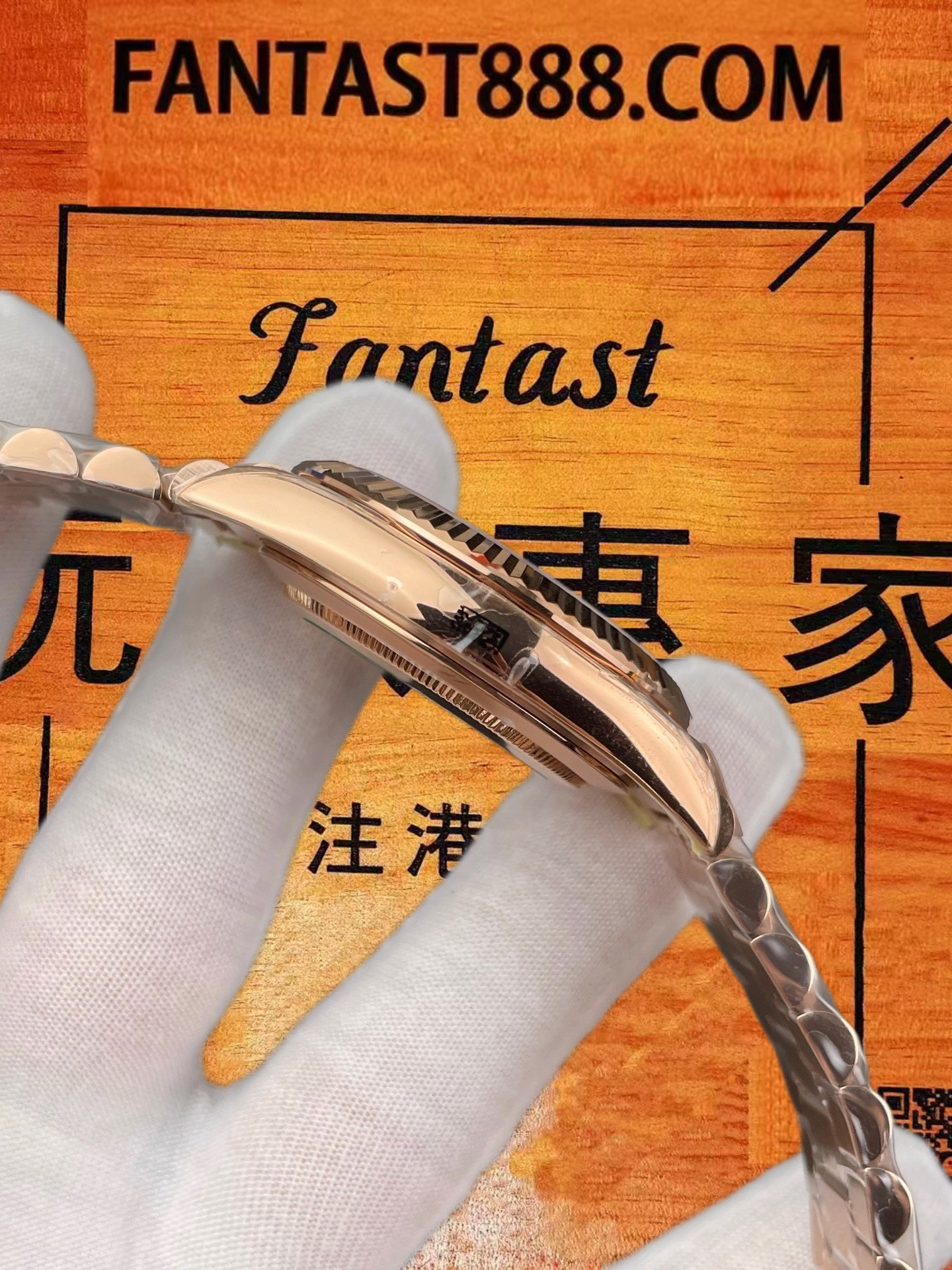 高仿勞力士-Day-Date 36mm-玫瑰金香檳金羅馬字-3255機-配重208G-CBD廠 實拍 6