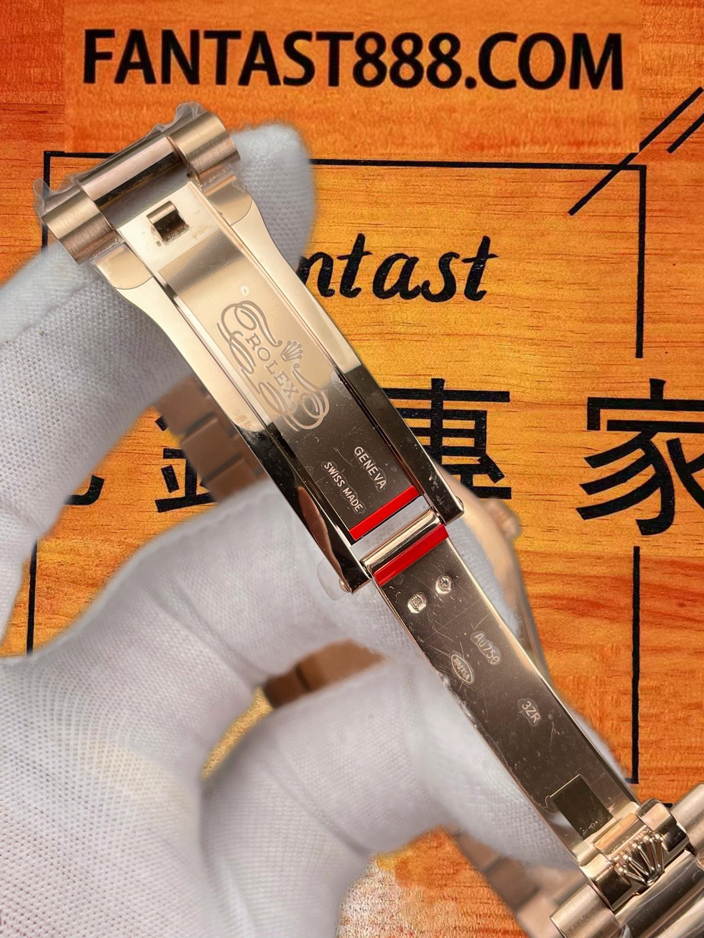 高仿勞力士-Day-Date 36mm-玫瑰金香檳金羅馬字-3255機-配重208G-CBD廠 實拍 7