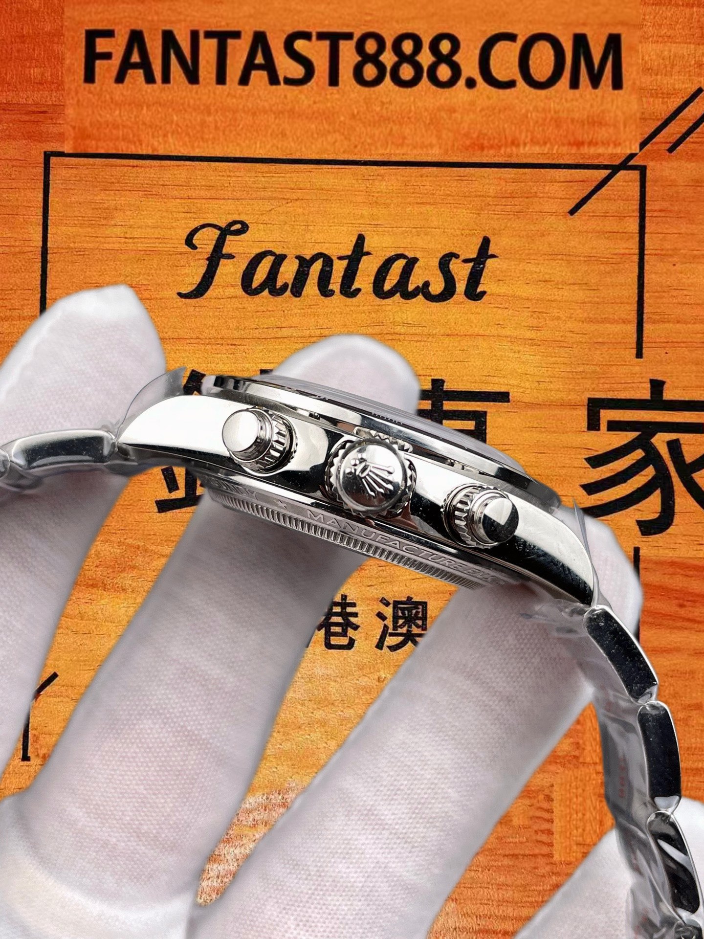高仿ADG定製勞力士-迪通拿-紫砂盤背透-40mm-4130機芯-鋼殼 實拍 4