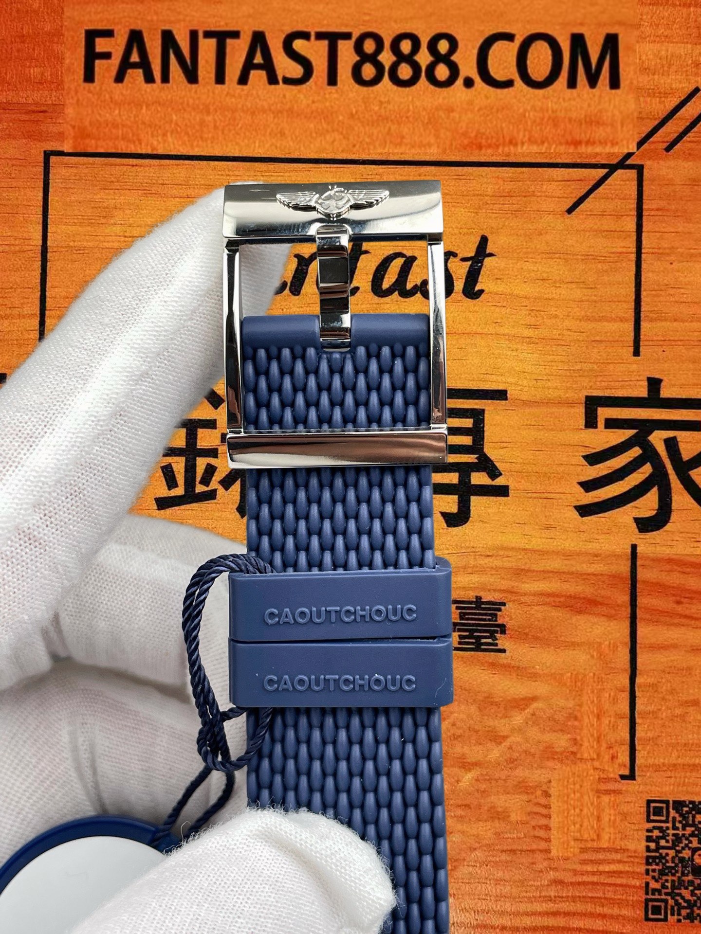 高仿BLS廠百年靈-超級海洋文化-間玫金藍盤-42mm-2824機芯 實拍 7