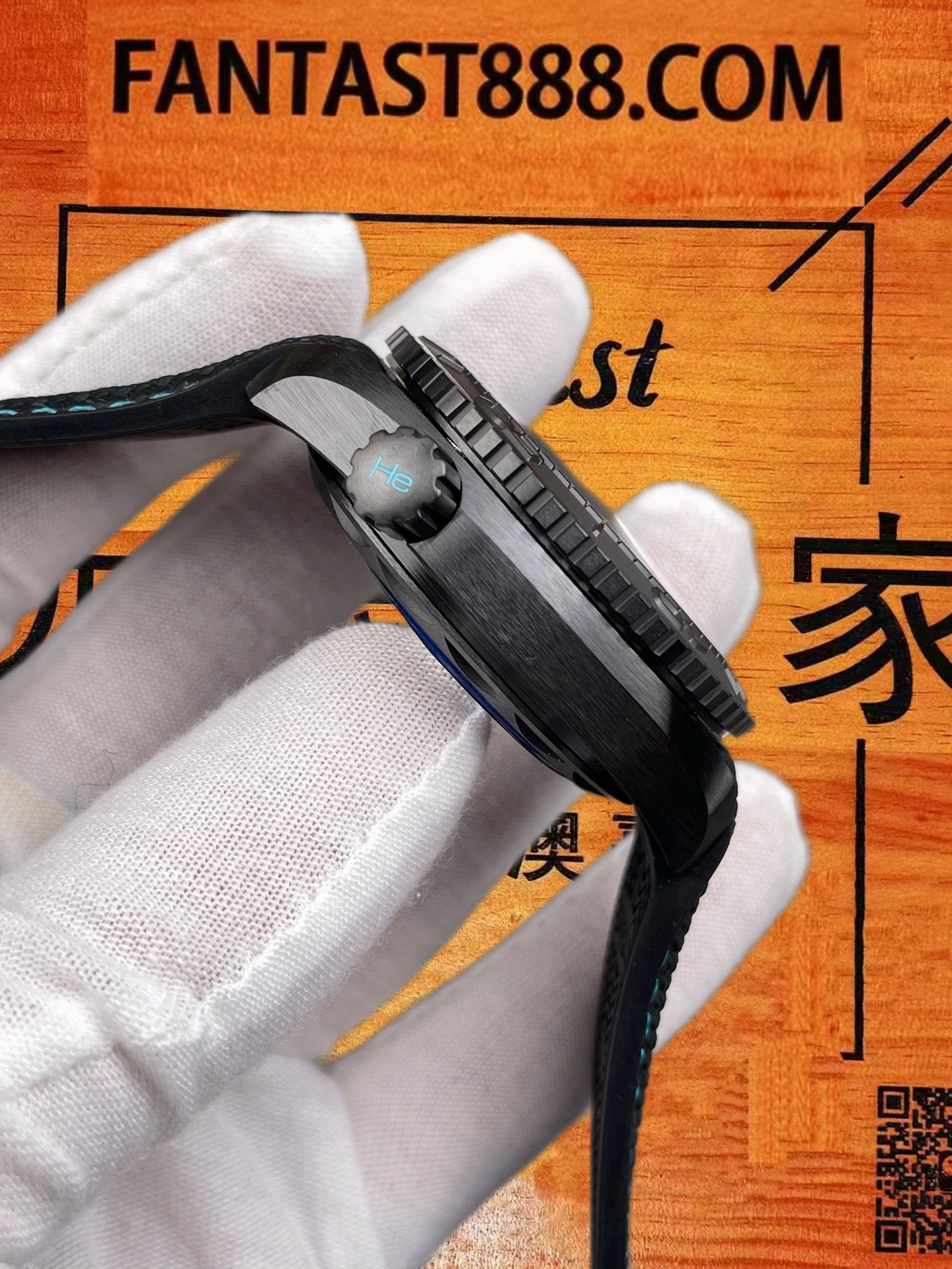 高仿歐米茄-海馬600米Planet Ocean-GMT世界時黑武士-45.5mm-8938機芯-VS廠 實拍 4