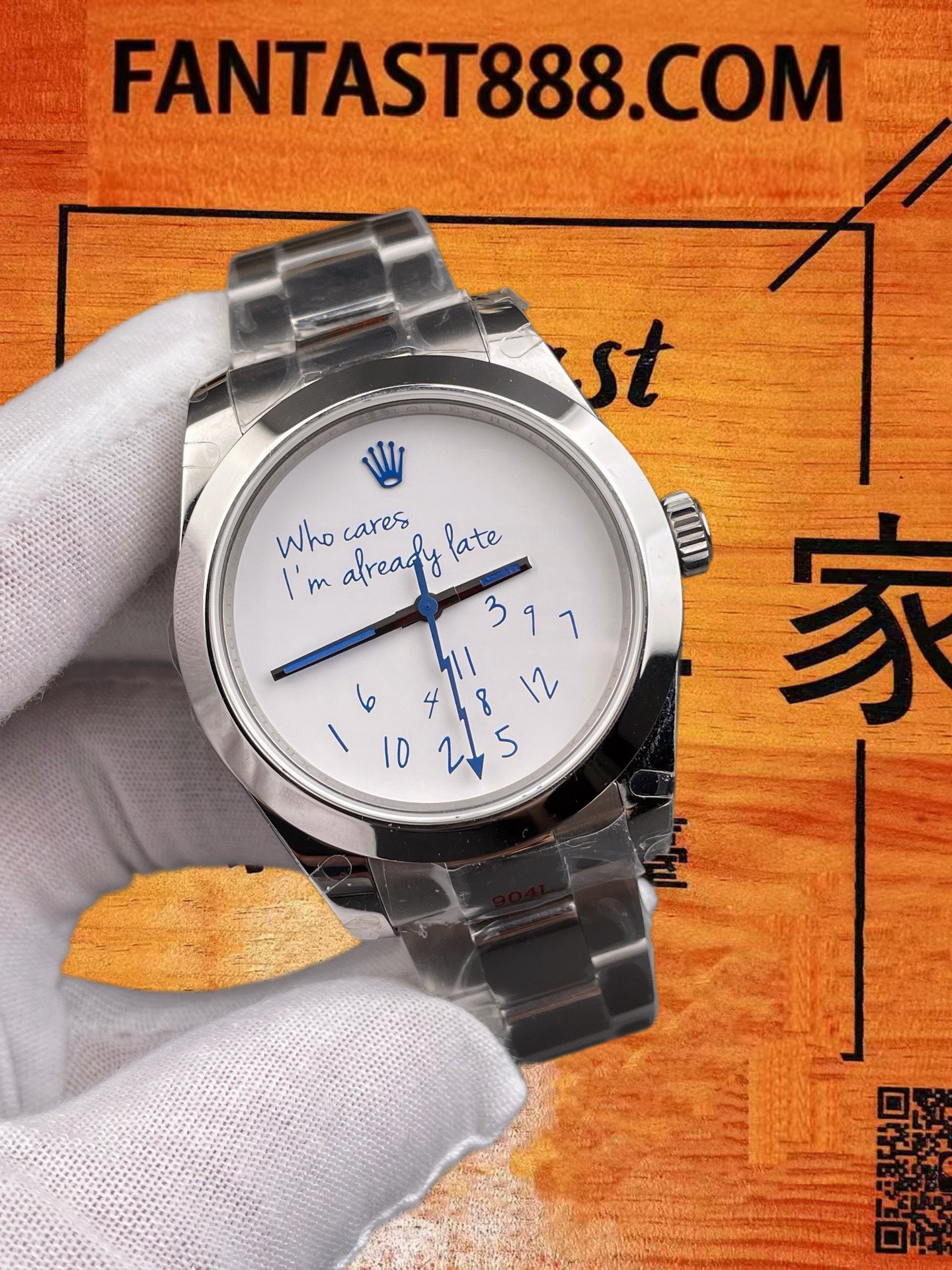 高仿GM廠定製勞力士-閃電日誌-白盤-40mm-改3131機芯-個性款 實拍 2