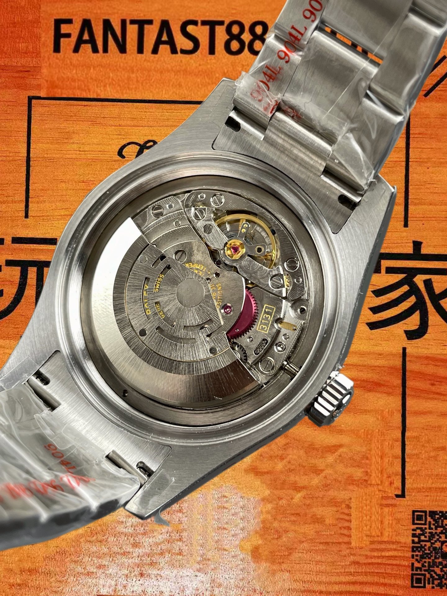 高仿GM廠定製勞力士-閃電日誌-白盤-40mm-改3131機芯-個性款 實拍 5