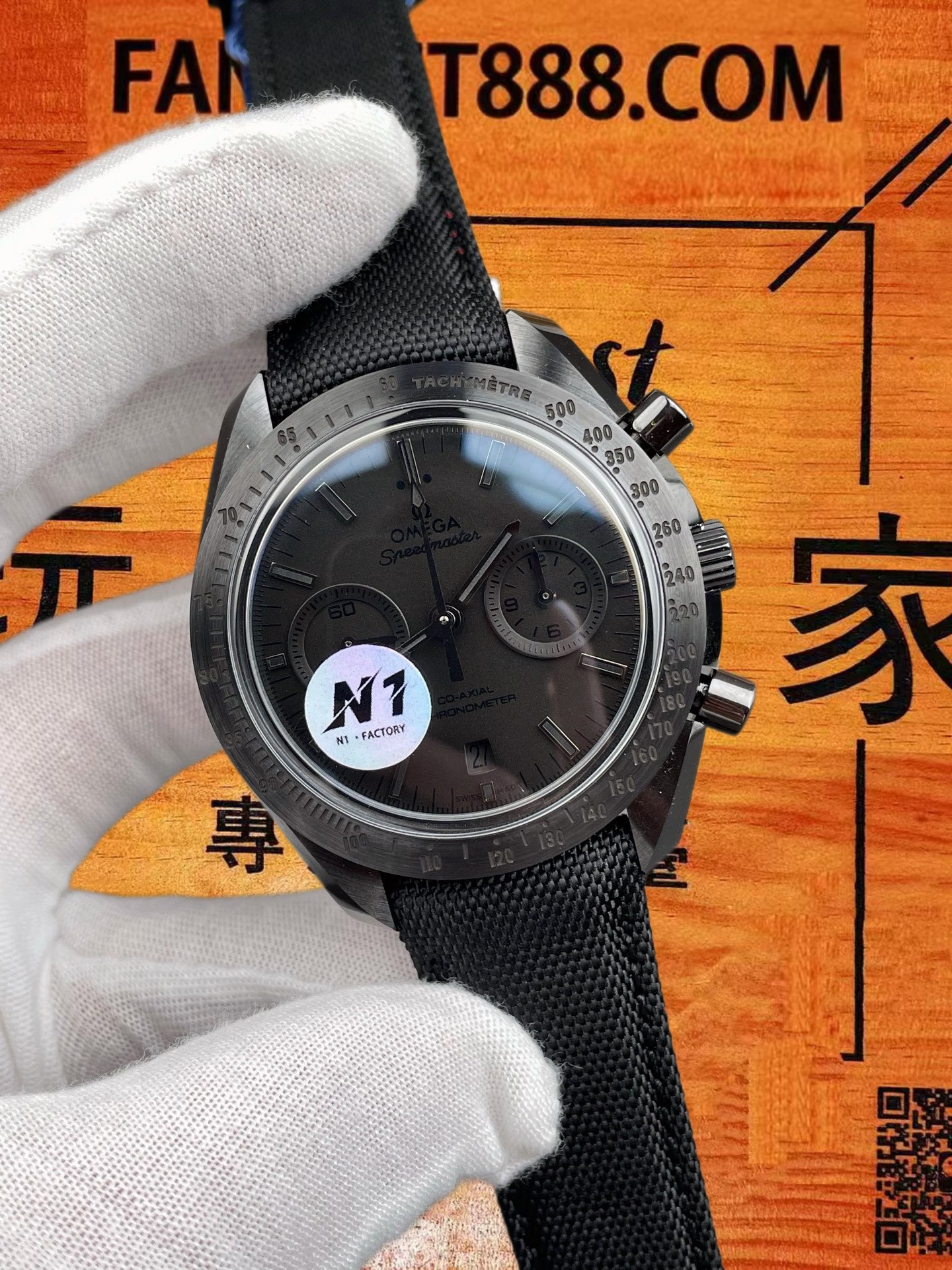 高仿N1廠歐米茄-超霸Speedmaster-月之暗面-44mm-9300機芯 實拍 2