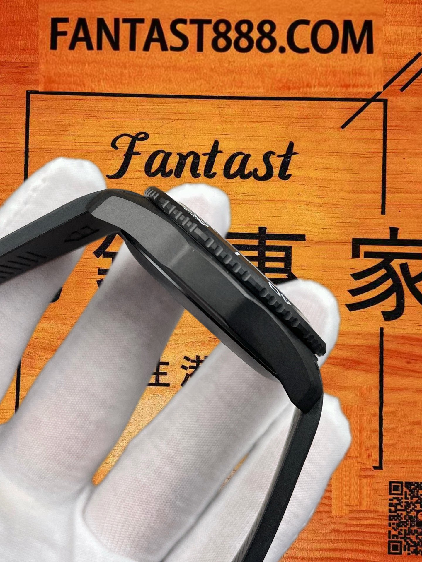 高仿原單泰格豪雅-Aquaracer競潛-黑陶瓷白盤-43mm-SW200機芯 實拍 6