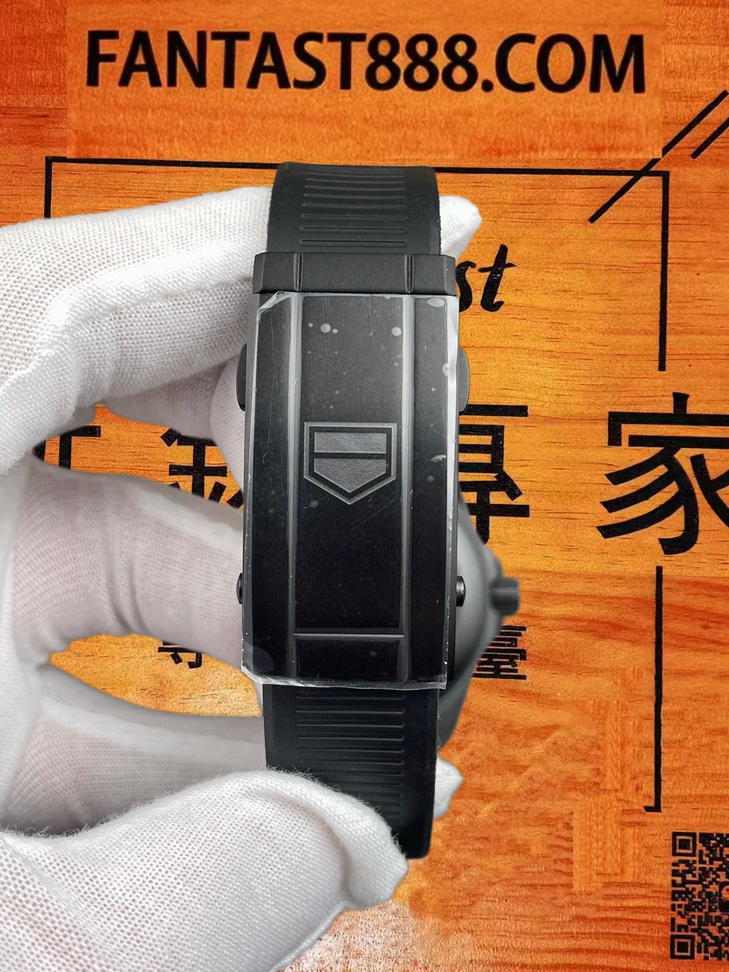 高仿原單泰格豪雅-Aquaracer競潛-黑陶瓷白盤-43mm-SW200機芯 實拍 8