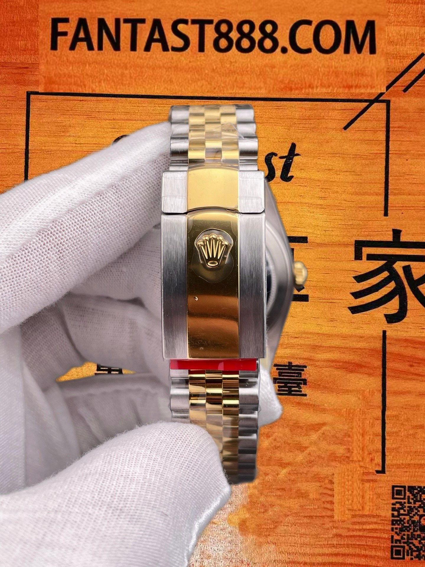 高仿ARF廠勞力士Datejust 41間金黑金鑽刻日誌/丹東3235機芯/正品公價¥105000 實拍 8