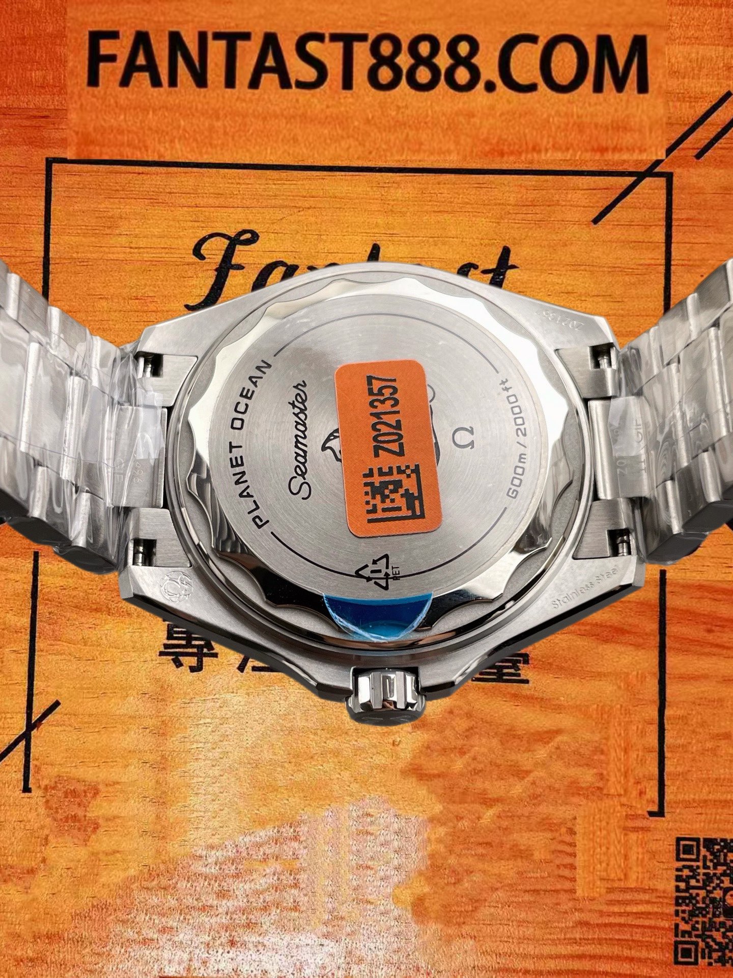 高仿VS+廠歐米茄Seamaster Planet Ocean 600m黑盤42mm/2824機芯/正品公價¥52000 實拍 5