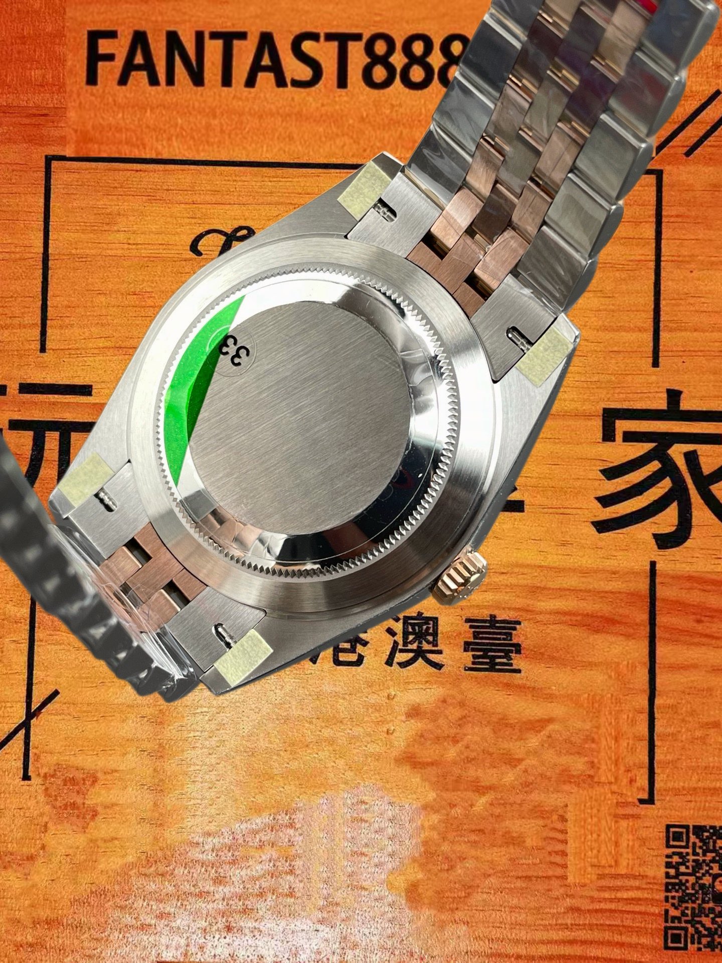 高仿VS廠勞力士Datejust 41日誌間玫金綠蘿灰盤/VS自研3235一體機芯/正品公價¥105000 實拍 10