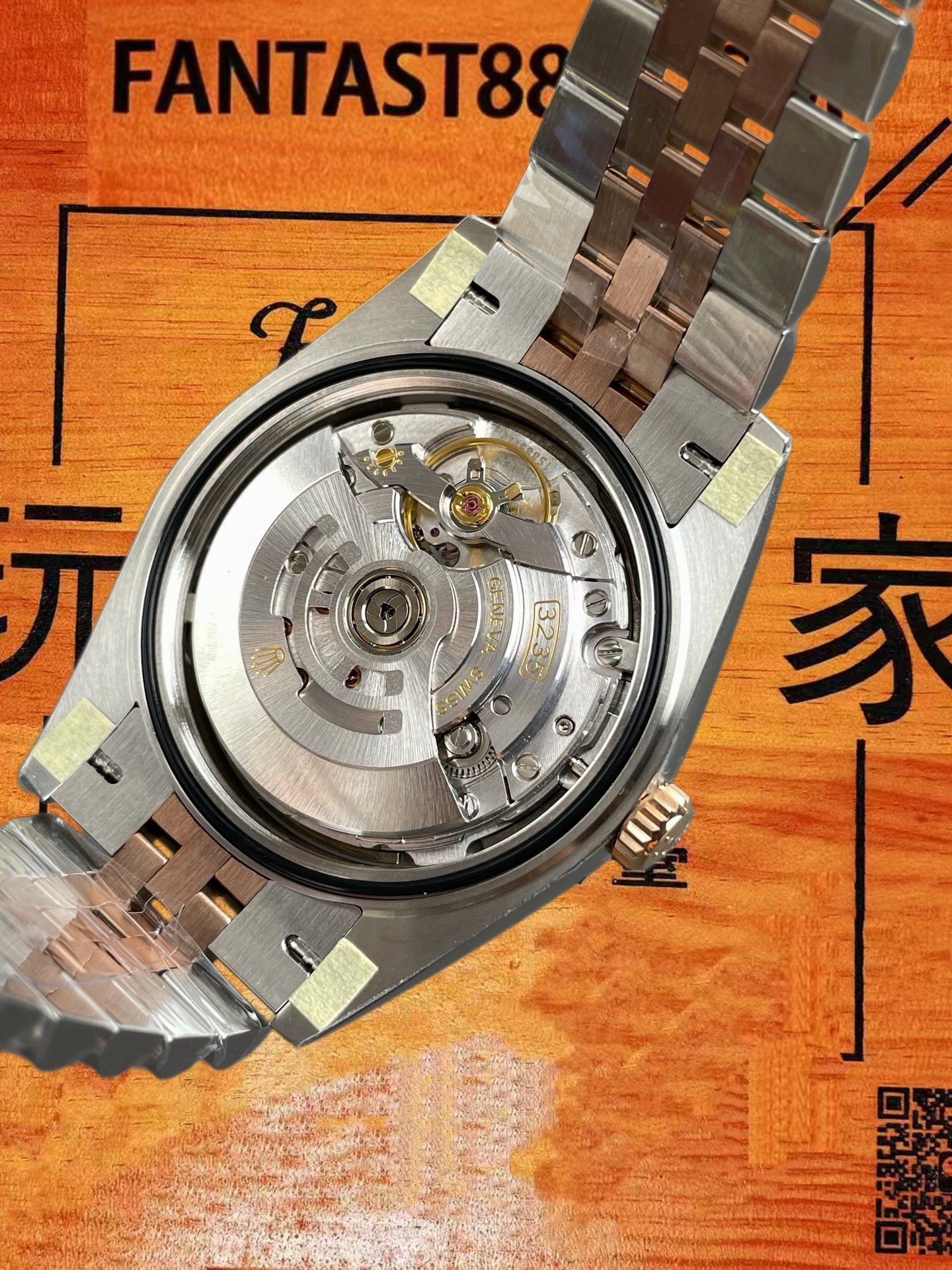 高仿VS廠勞力士Datejust 41日誌間玫金綠蘿灰盤/VS自研3235一體機芯/正品公價¥105000 實拍 5