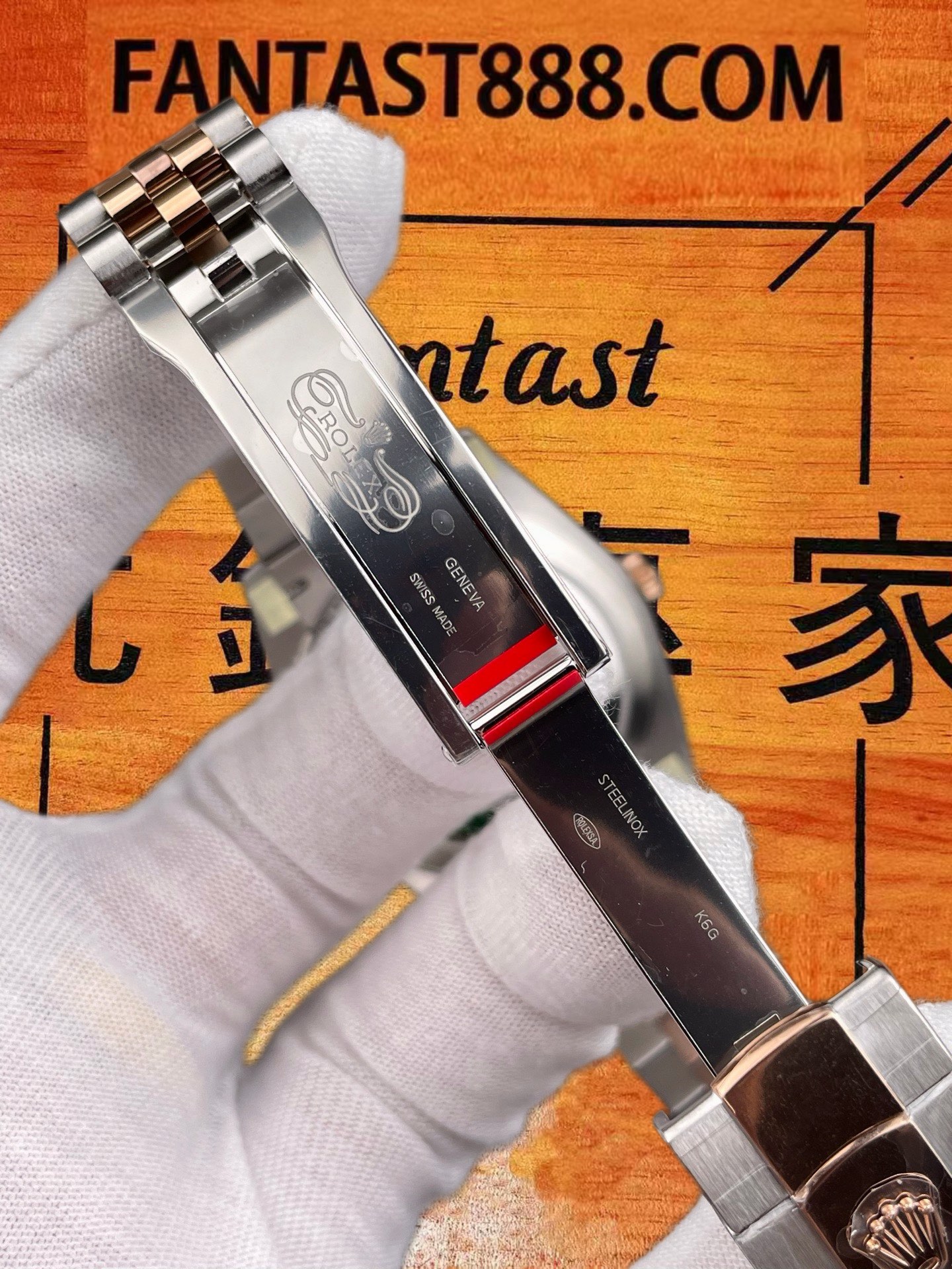 高仿VS廠勞力士Datejust 41日誌間玫金綠蘿灰盤/VS自研3235一體機芯/正品公價¥105000 實拍 7