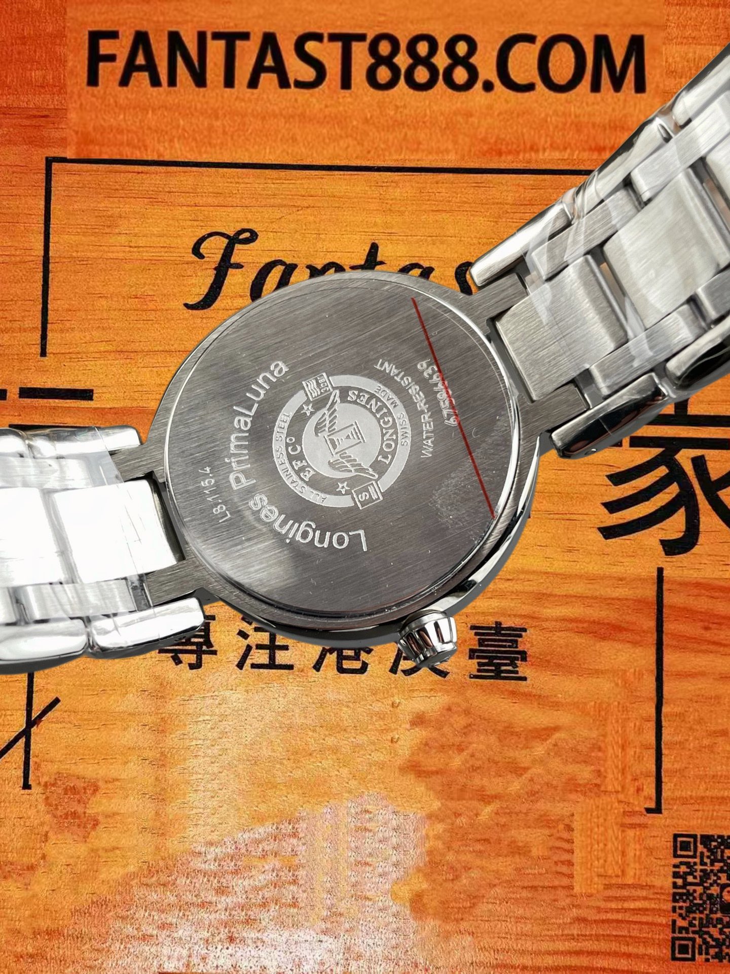高仿ETC廠浪琴Longines PrimaLuna心月30.5mm精鋼銀盤月相石英女錶/電池機芯無動力限制/正品公價¥8910 實拍 5