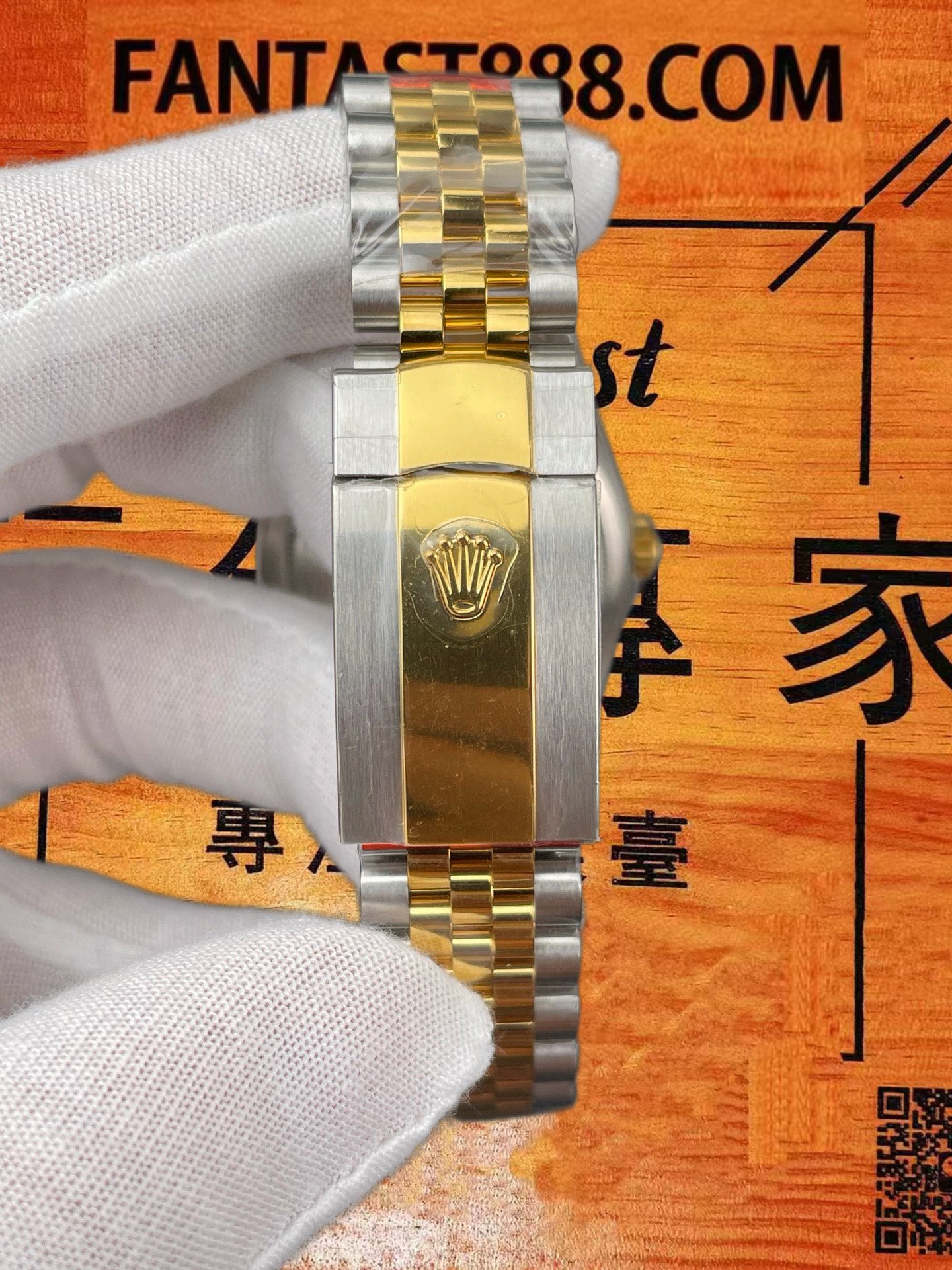 高仿VS廠勞力士Datejust 36日誌間金銀羅馬字/VS自研3235機芯70小時動儲/正品公價¥71000 實拍 8