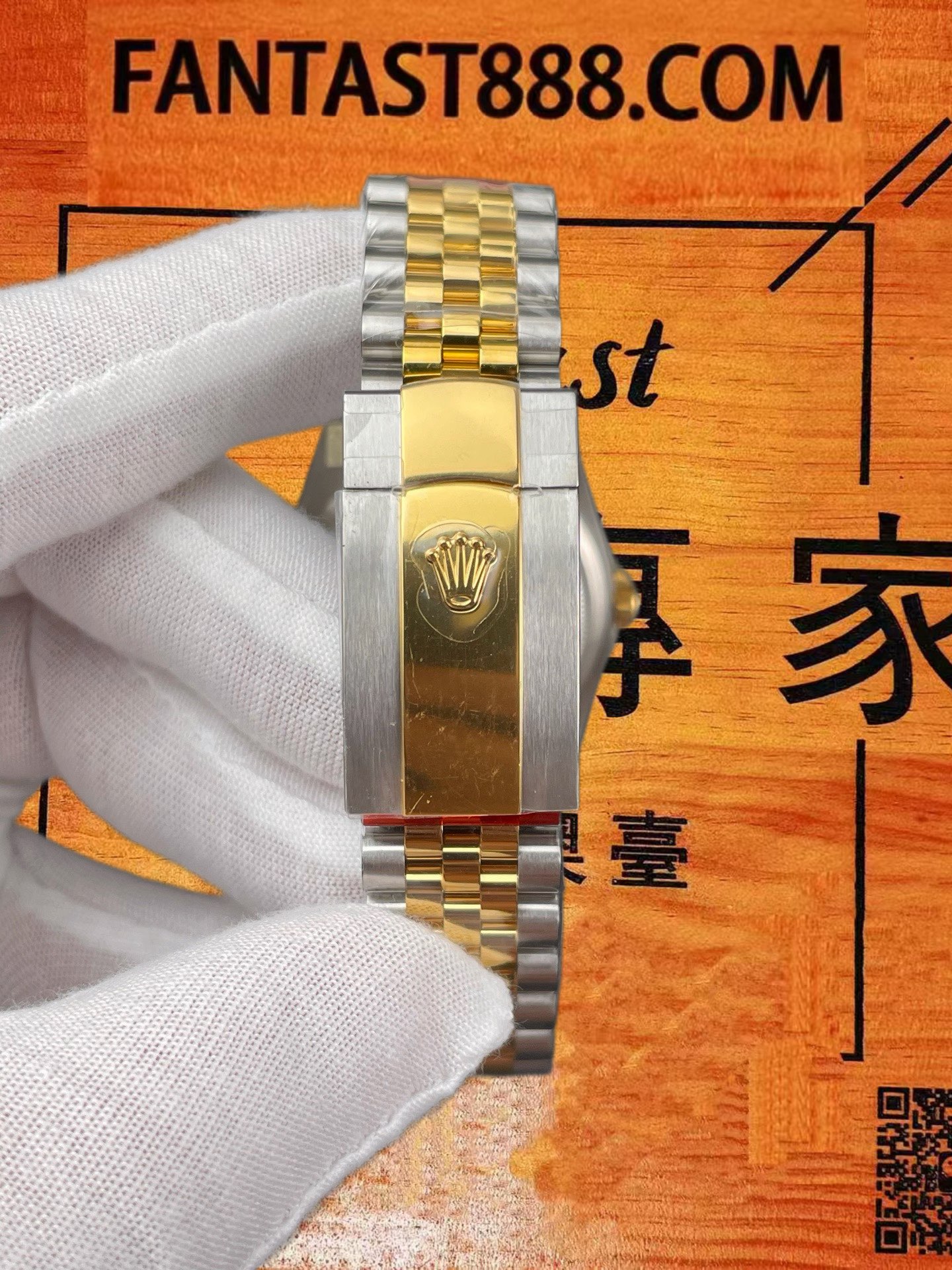 高仿VS廠勞力士Datejust 36日誌間金香檳金盤條釘/VS自研3235機芯70小時動儲/正品公價¥75000 實拍 8