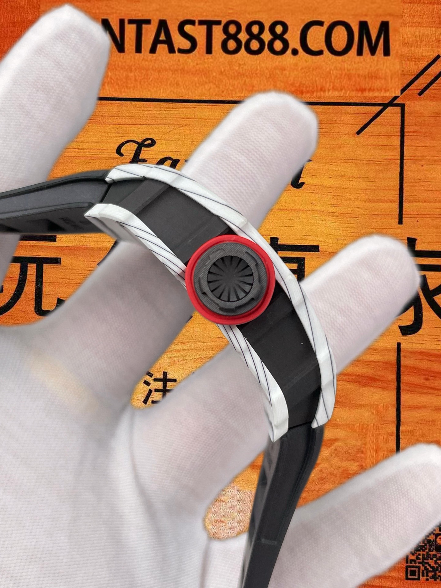 高仿米勒工作室改裝理查德米勒Richard Mille RM 35-01 RAFA納達爾白色石英纖維TPT/42.7mm桶形改製無卡度機芯/正品公價¥2800000 實拍 6