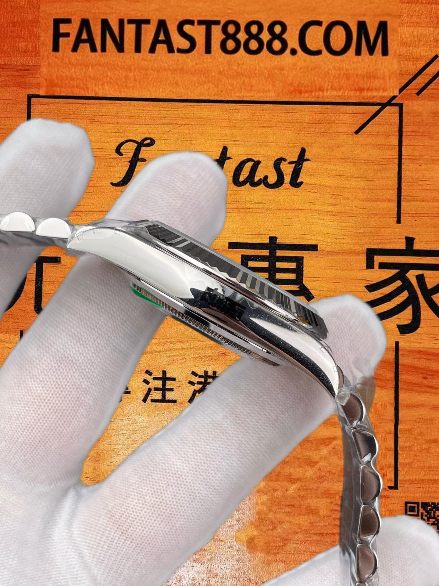 高仿RC廠勞力士Day-Date 40鉑金Rolesor煙燻藍盤/3255改製機芯70小時動儲配重207G/正品公價¥350000 實拍 6