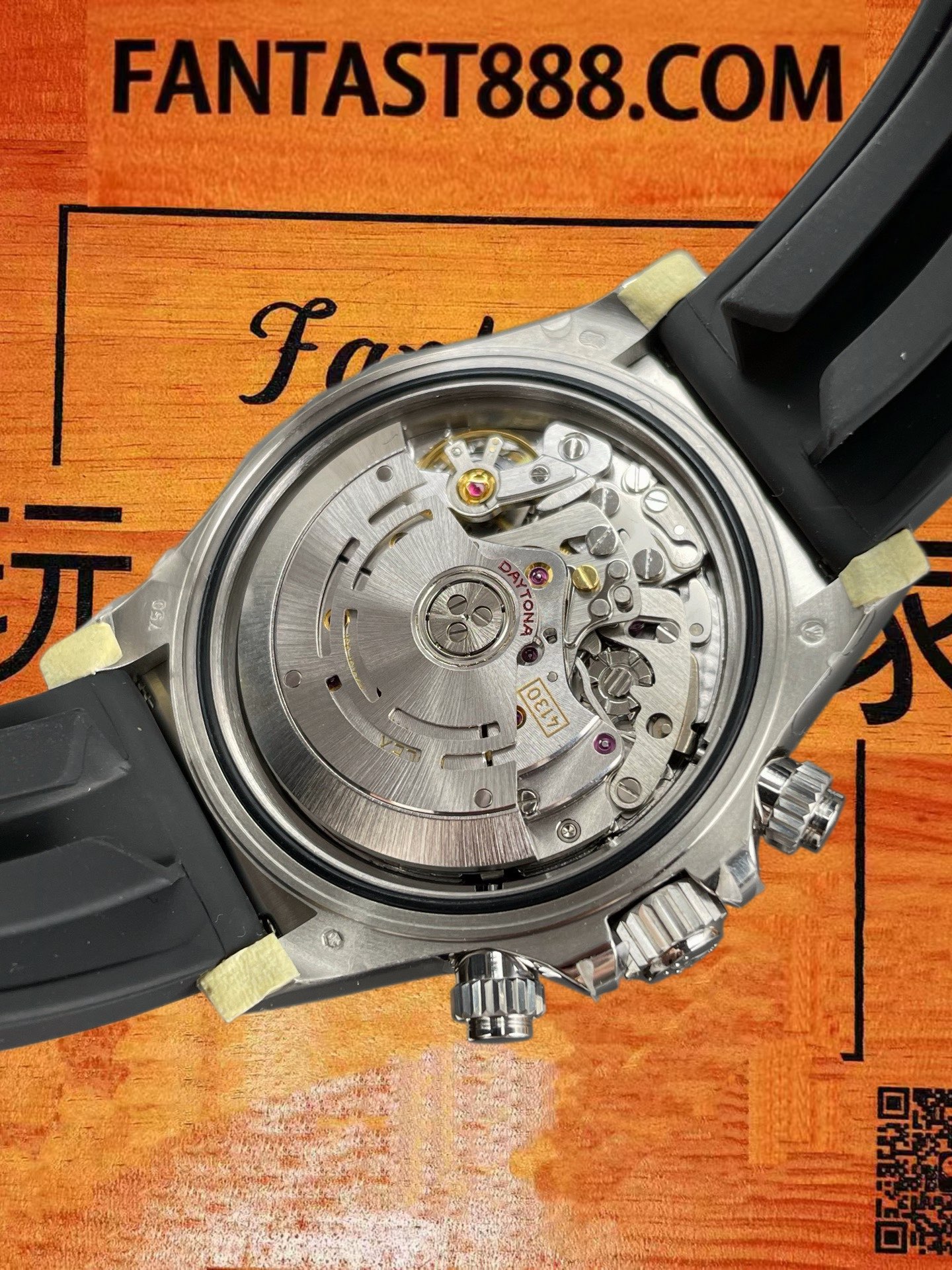 高仿VS廠勞力士Daytona 116519LN水泥灰膠迪40mm/VS自研4130機芯72小時動儲配重132G/正品公價¥260000 實拍 5
