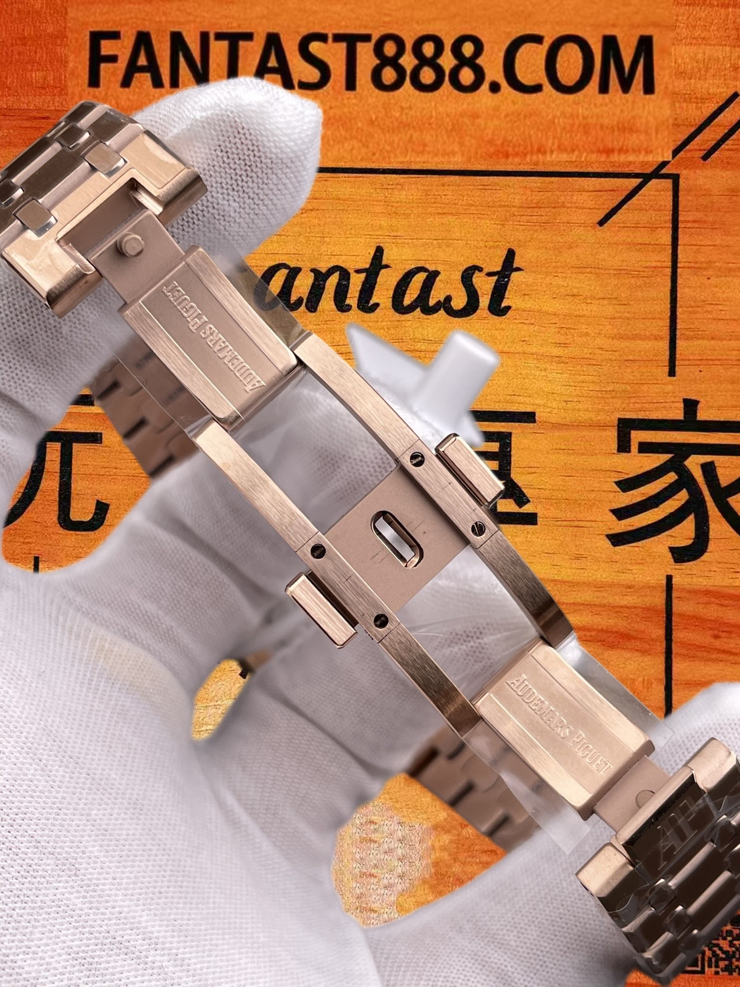 BBS廠愛彼皇家橡樹26522OR玫瑰金藍盤超薄飛行陀飛輪