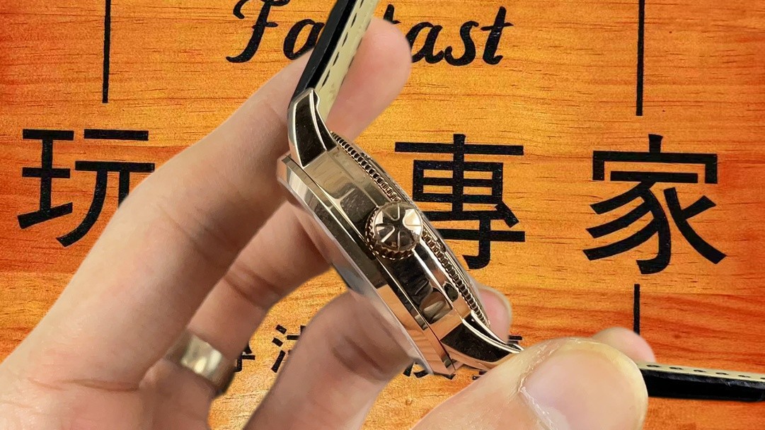 江詩丹頓白盤陀飛輪圓殼