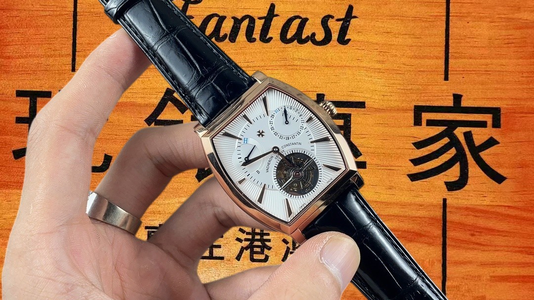 高仿江詩丹頓馬耳他酒桶形陀飛輪